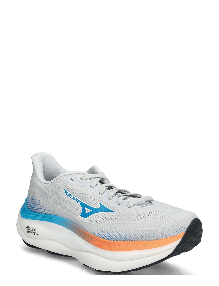 Mizuno - WAVE SKY 9(M) - laufschuhe - cloudscape/blue jewel/lava orange - 0