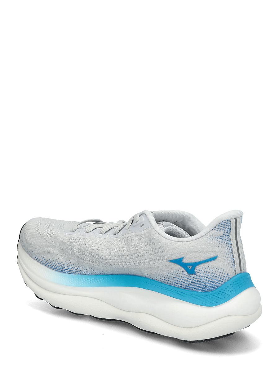 Mizuno - WAVE SKY 9(M) - laufschuhe - cloudscape/blue jewel/lava orange - 1