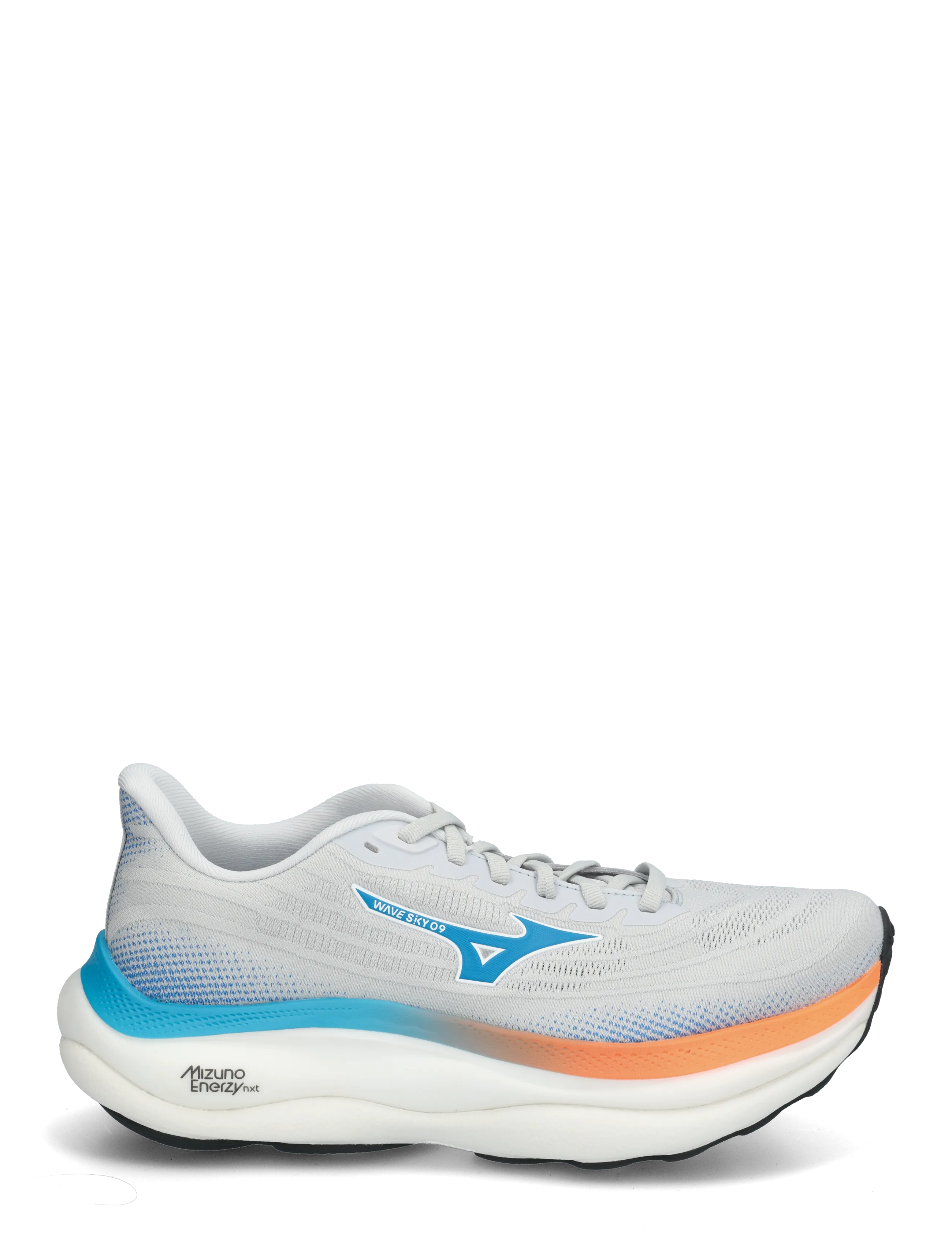 Mizuno - WAVE SKY 9(M) - laufschuhe - cloudscape/blue jewel/lava orange - 2