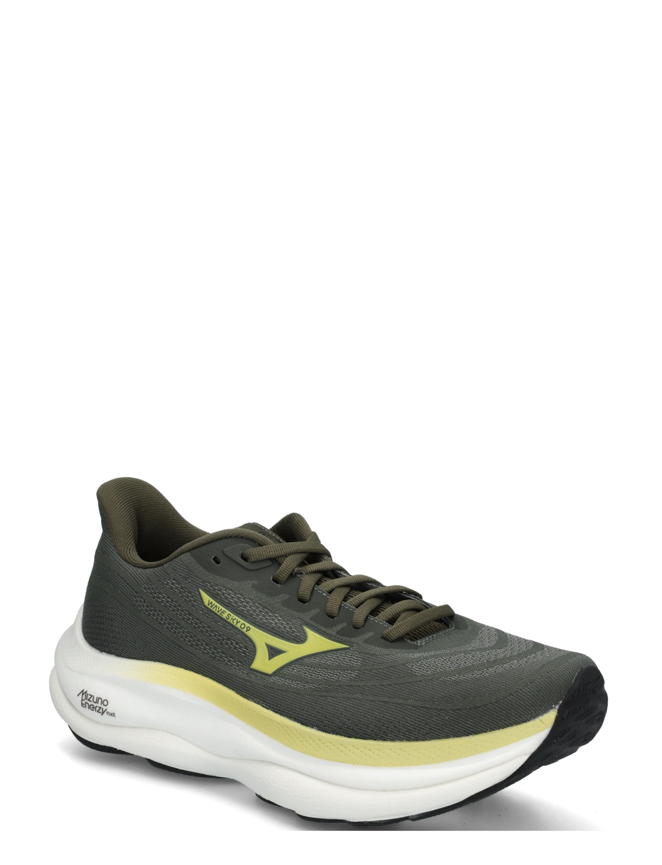 Mizuno WAVE SKY 9(M) - Laufschuhe - FOREST NIGHT/BEECHNUT / khaki/green