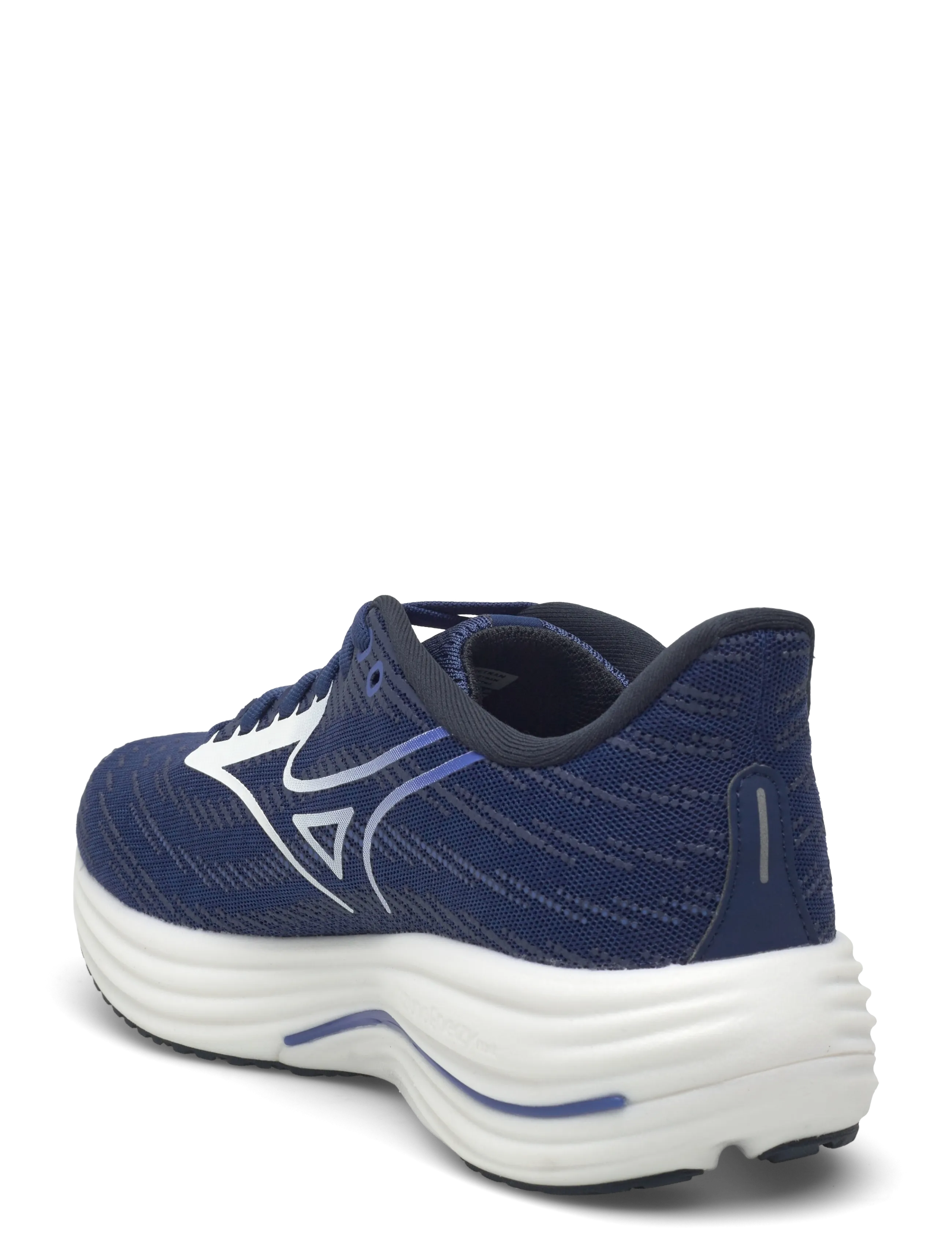 Mizuno - WAVE RIDER 29(M) - running shoes - estate blue/white/lightning yellow - 2