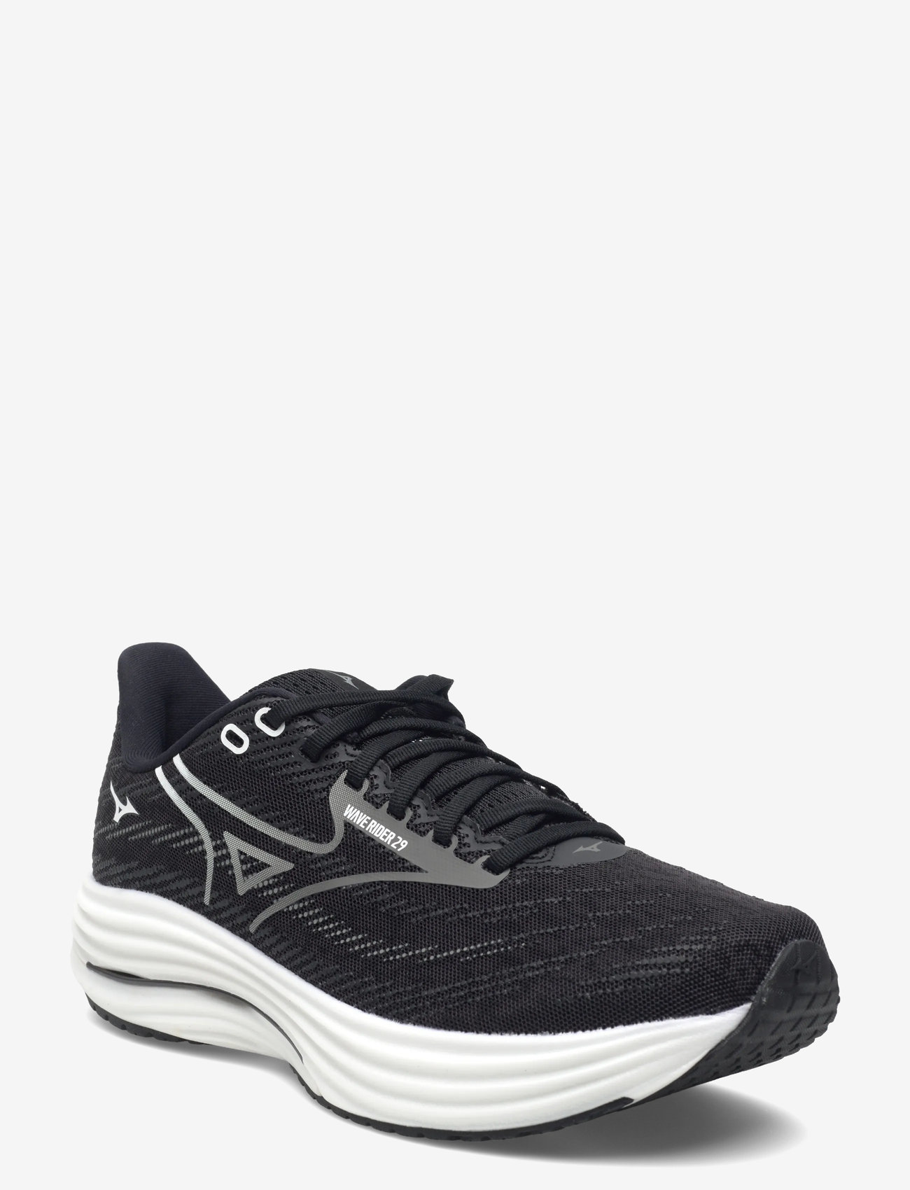 Mizuno - WAVE RIDER 29(M) - løbesko - black sand/quiet shade/black - 0