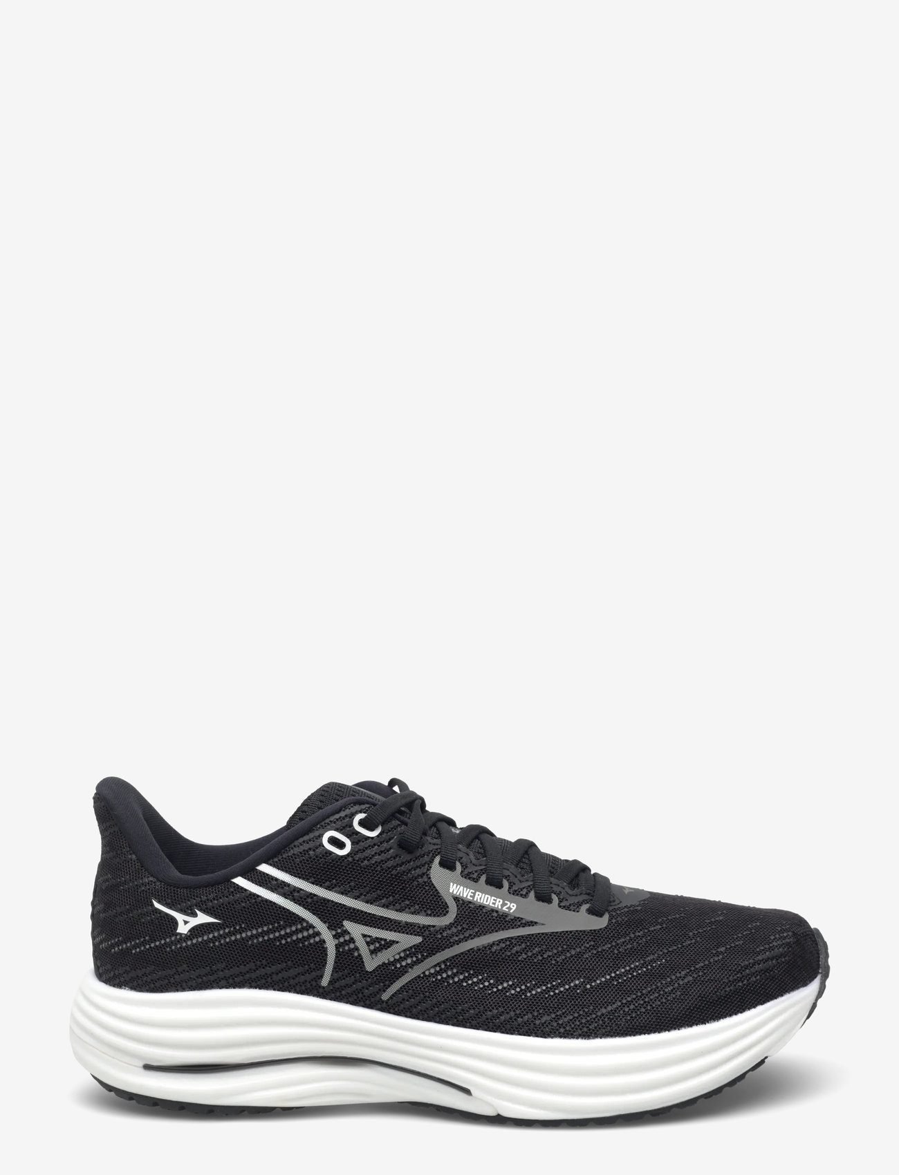 Mizuno - WAVE RIDER 29(M) - løbesko - black sand/quiet shade/black - 1