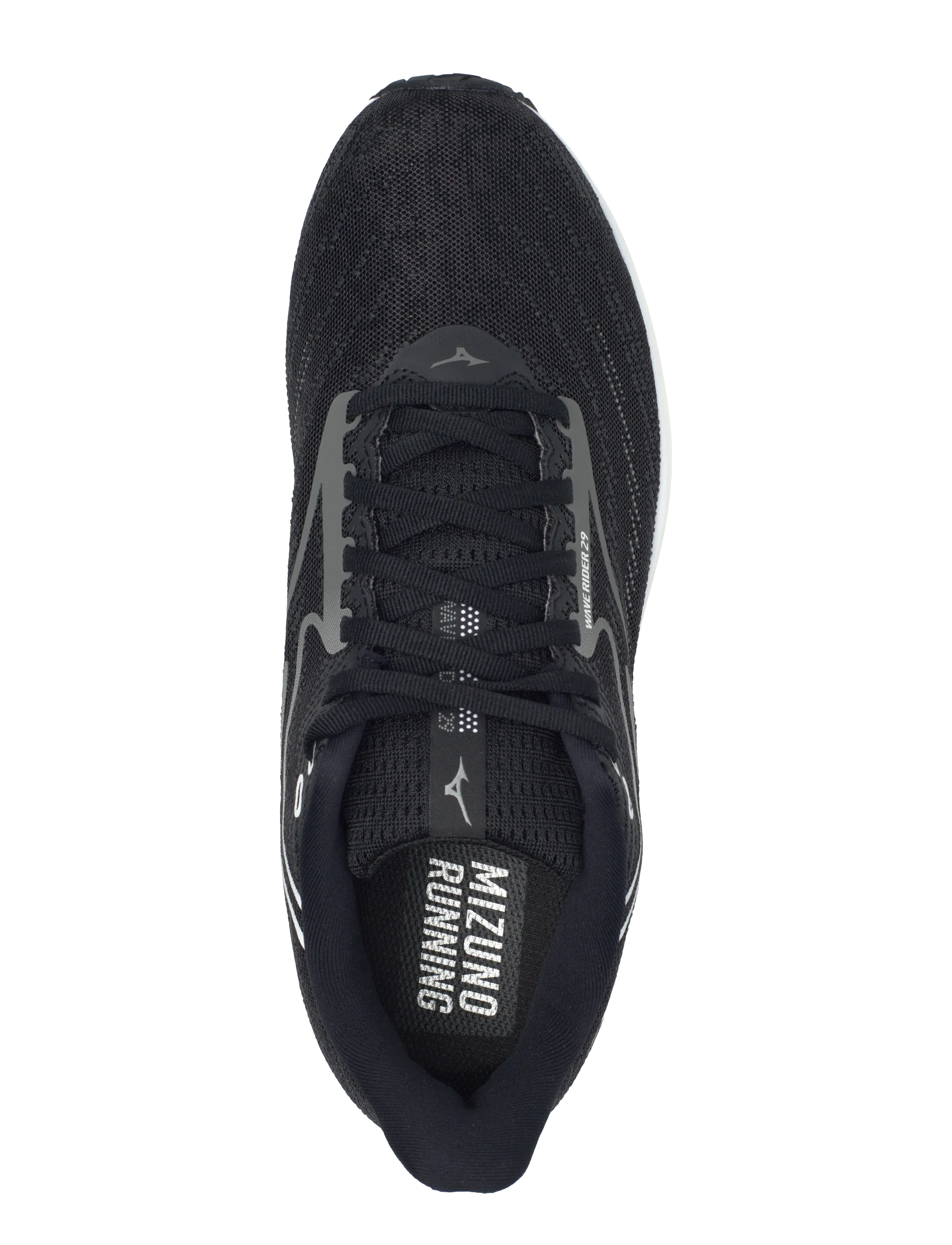 Mizuno - WAVE RIDER 29(M) - løbesko - black sand/quiet shade/black - 3