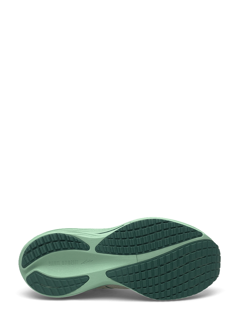 Mizuno - WAVE RIDER 29(M) - löparskor - snow white/bistro green/creme de menthe - 4