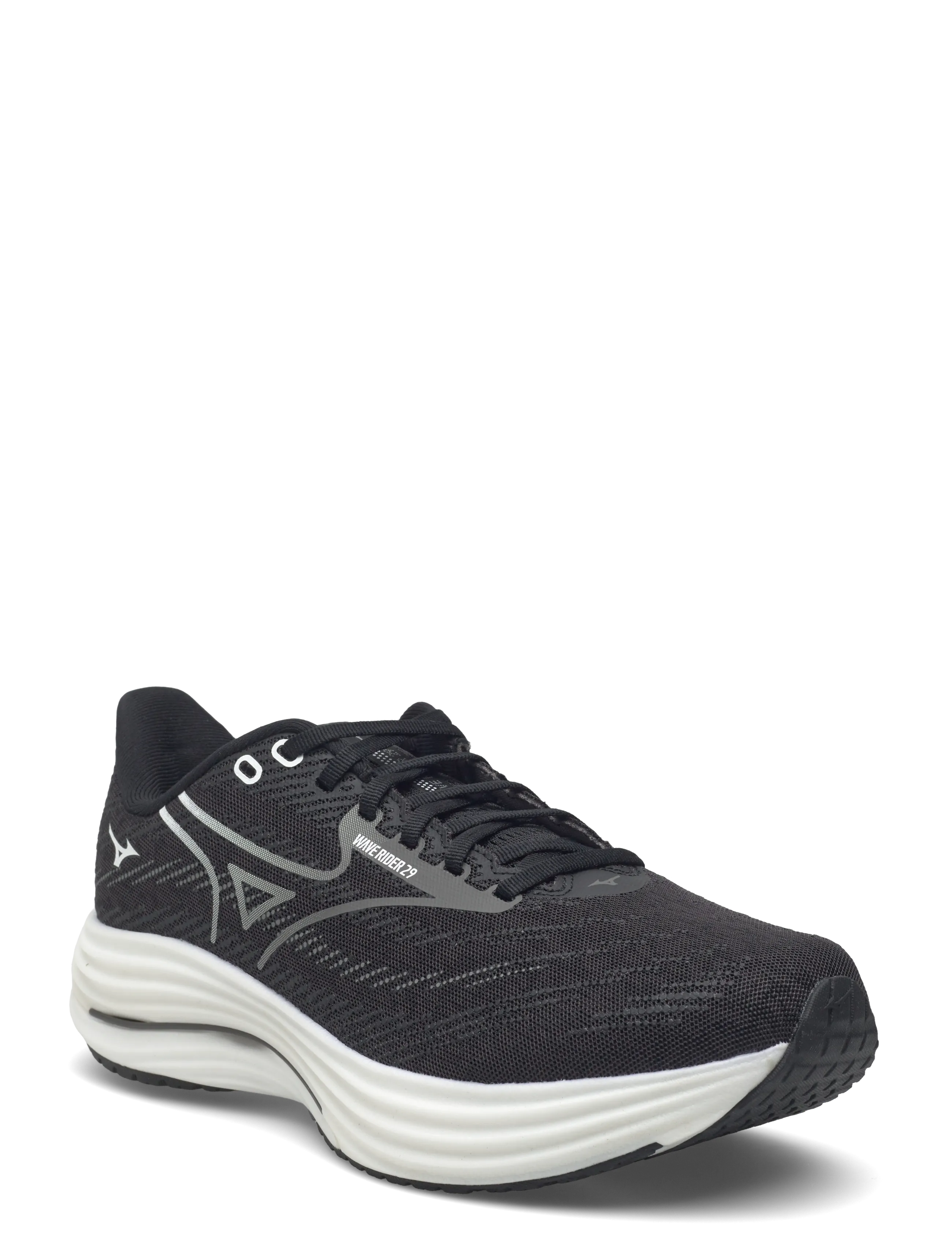 Mizuno WAVE RIDER 29 2E(M) - Sko - BLACK SAND/QUIET SHADE/BLACK / black