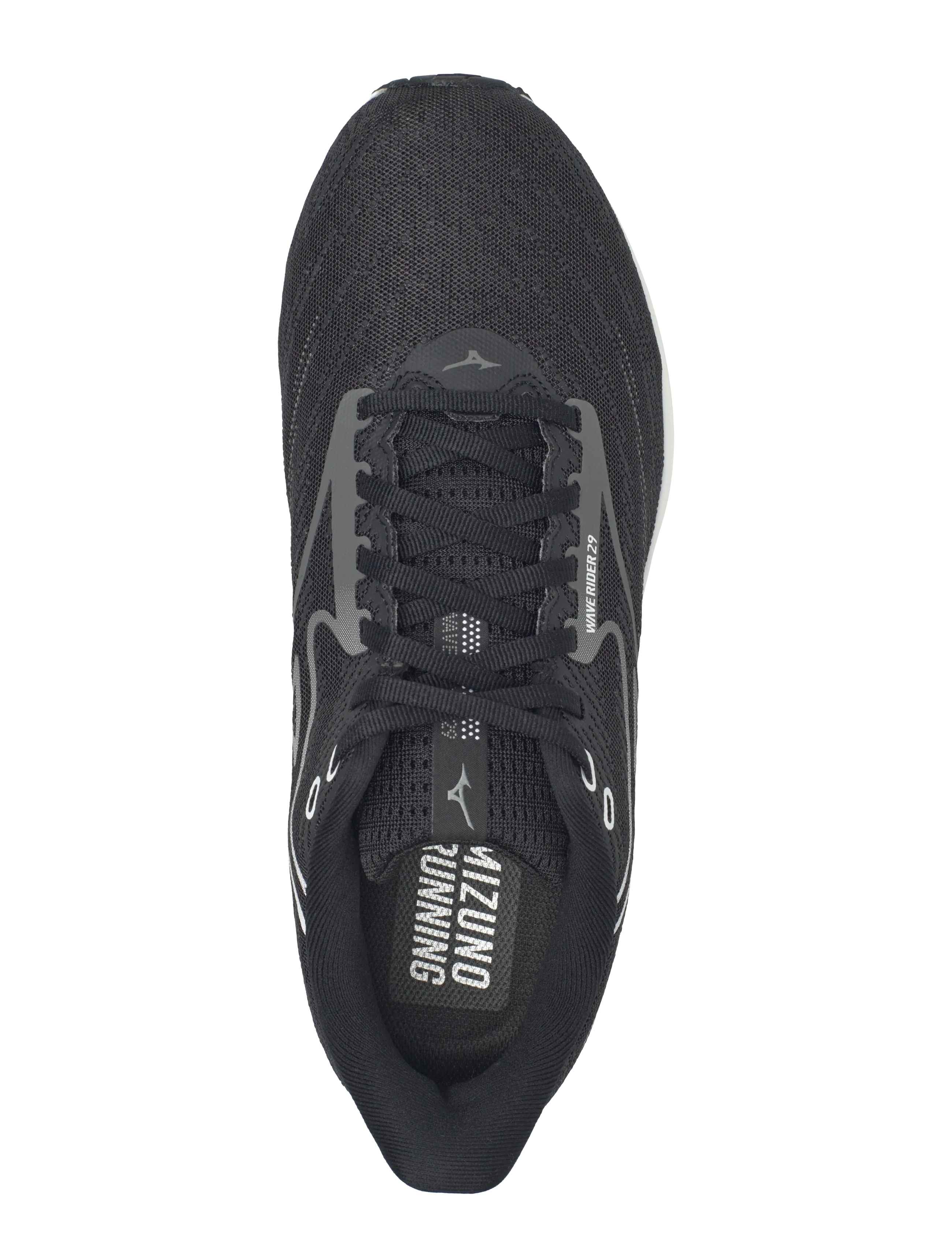 Mizuno - WAVE RIDER 29 2E(M) - buty do biegania - black sand/quiet shade/black - 3