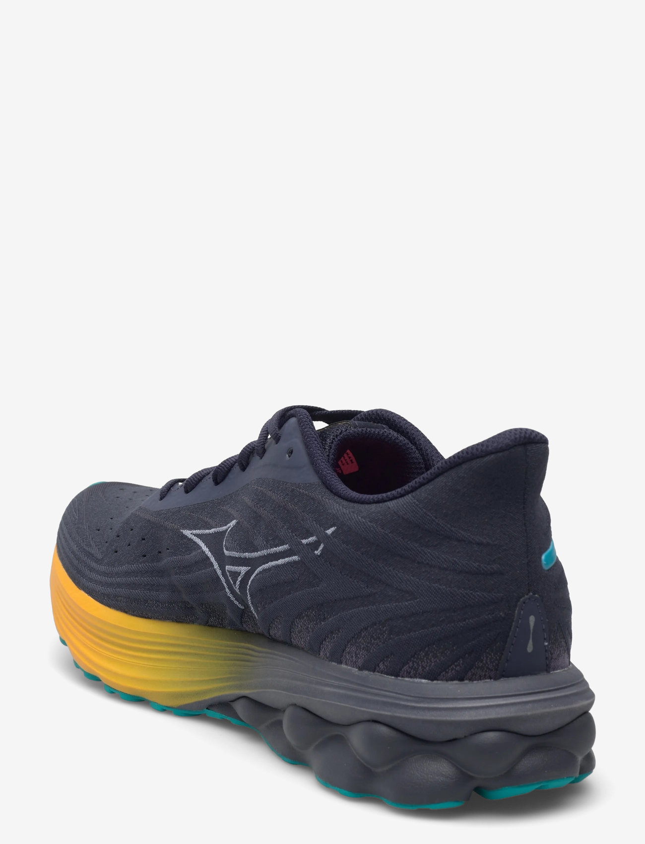 Mizuno - WAVE SKYRISE 6(M) - löparskor - odyssey gray/icelandic blue/citrus - 3