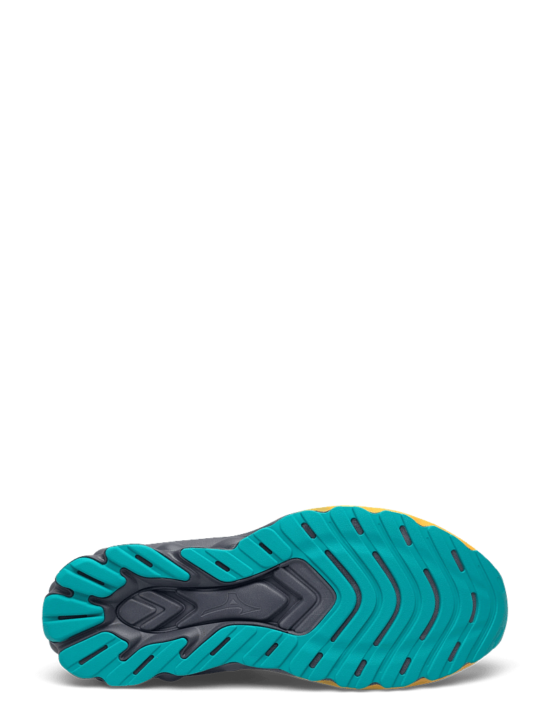 Mizuno - WAVE SKYRISE 6(M) - löparskor - odyssey gray/icelandic blue/citrus - 5