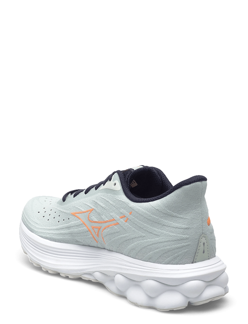 Mizuno - WAVE SKYRISE 6(M) - laufschuhe - mercury/tangelo/nimbus cloud - 2