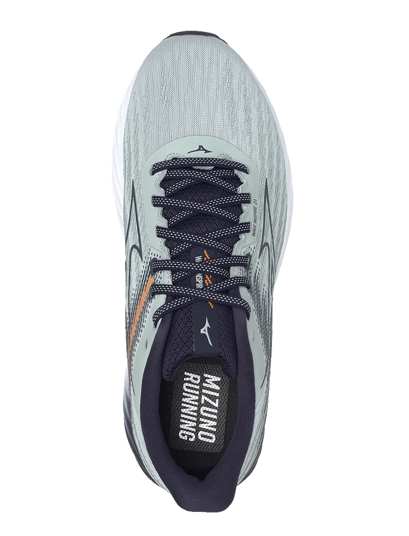 Mizuno - WAVE INSPIRE 21(M) - löparskor - pearl blue/baritone blue/tangelo - 3