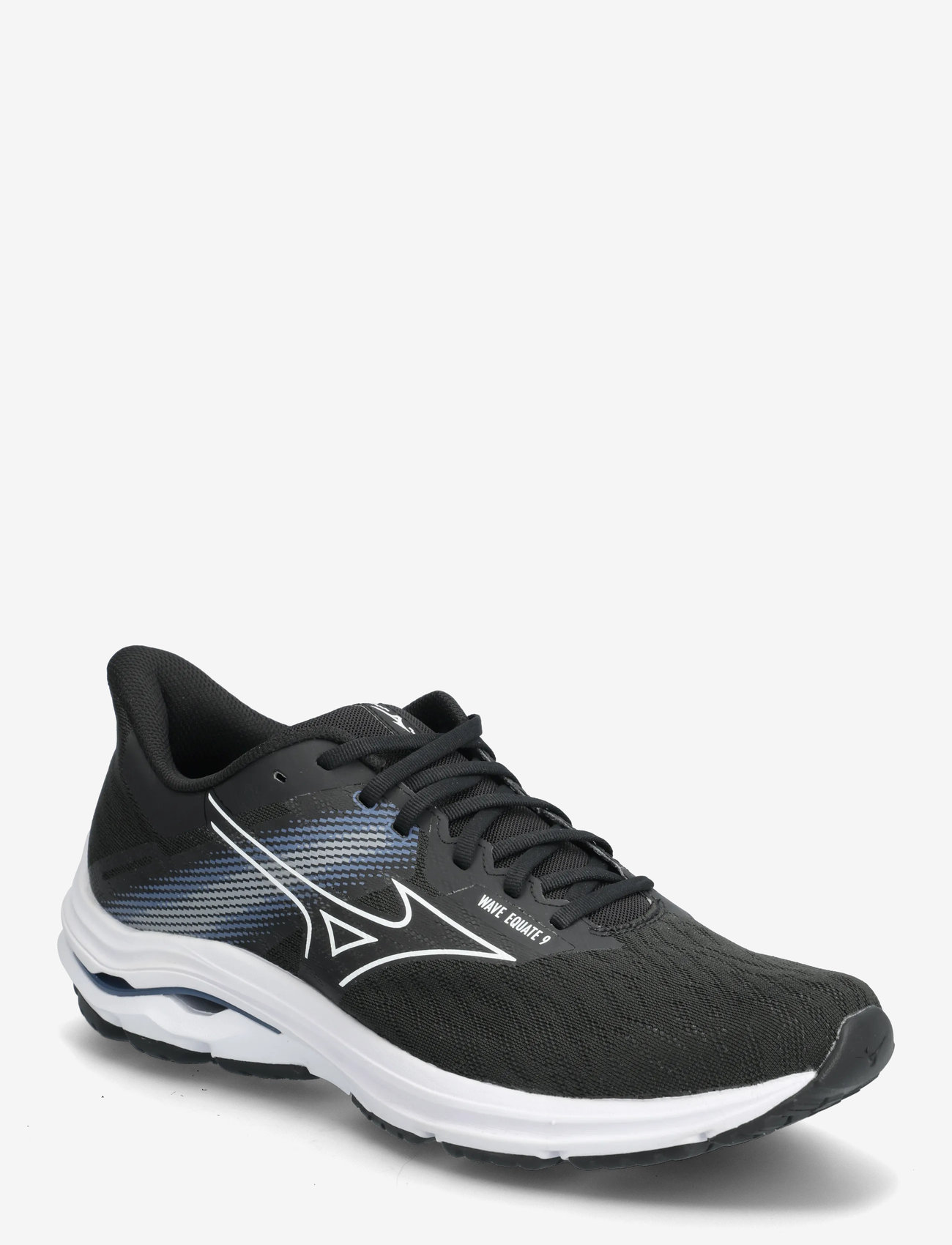 Mizuno - WAVE EQUATE 9(M) - löparskor - black/white/vintage indigo - 0