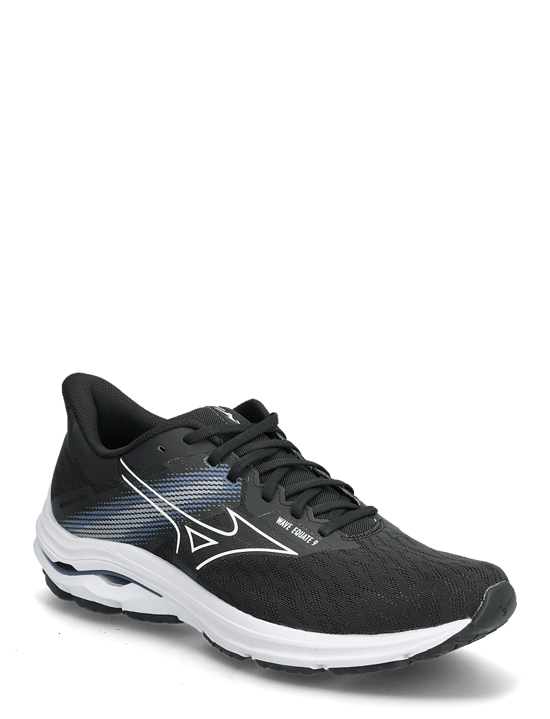 Mizuno - WAVE EQUATE 9(M) - löparskor - black/white/vintage indigo - 0