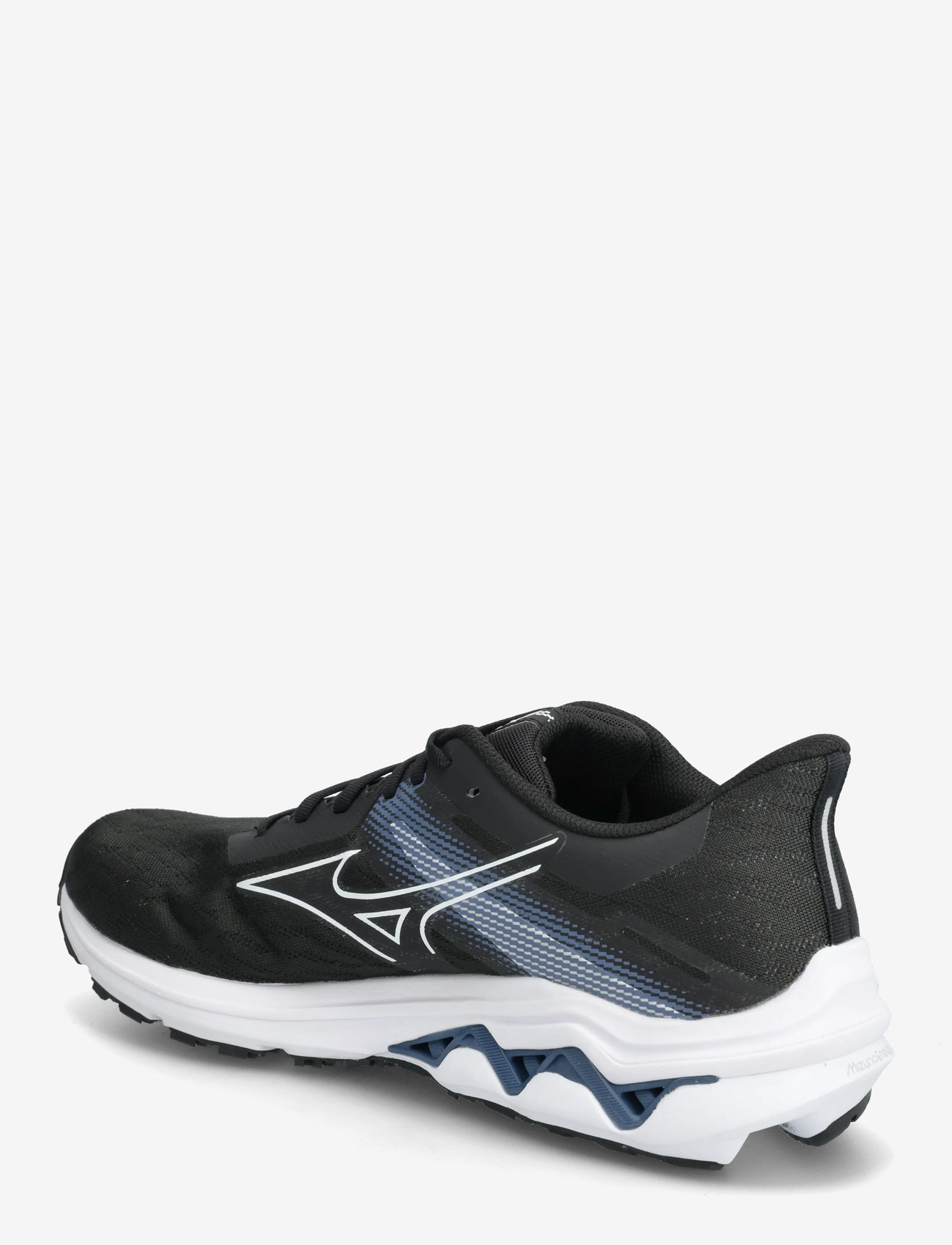 Mizuno - WAVE EQUATE 9(M) - löparskor - black/white/vintage indigo - 2