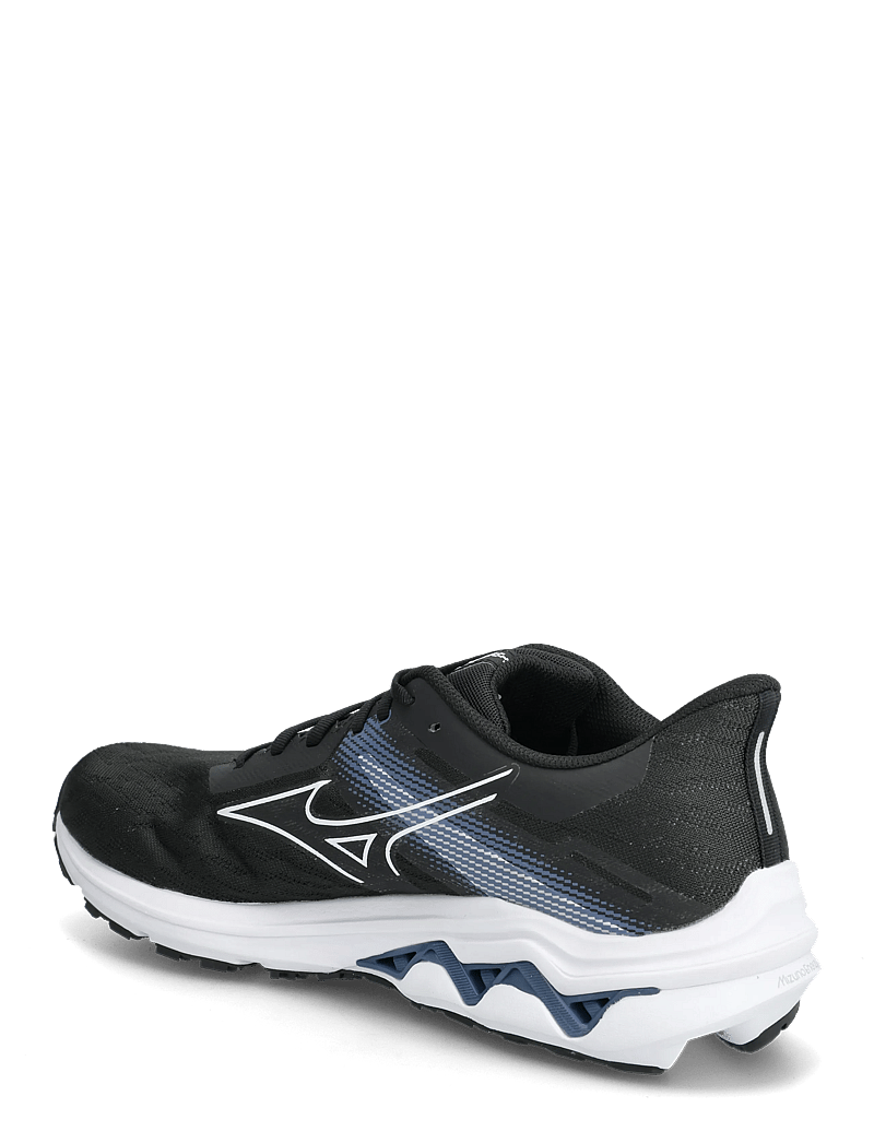 Mizuno - WAVE EQUATE 9(M) - löparskor - black/white/vintage indigo - 2