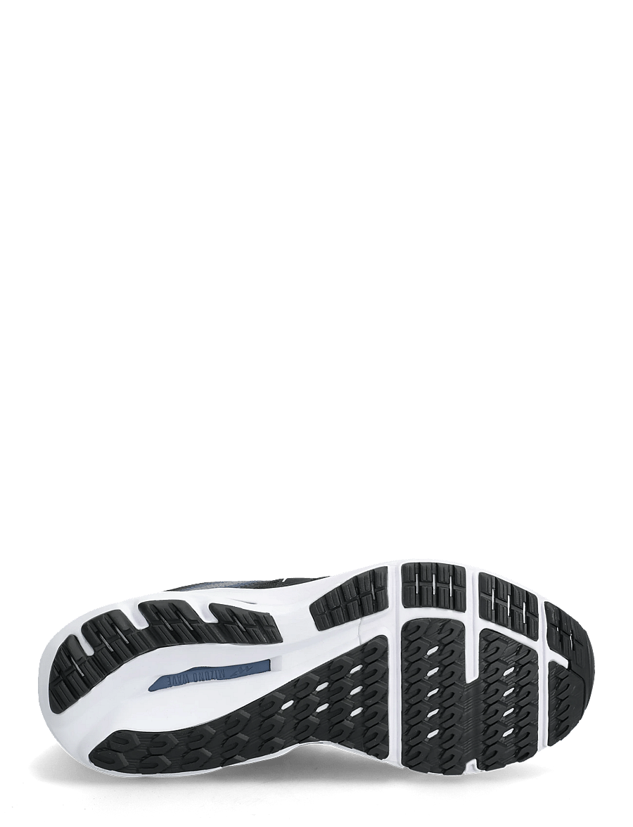 Mizuno - WAVE EQUATE 9(M) - løpesko - black/white/vintage indigo - 4
