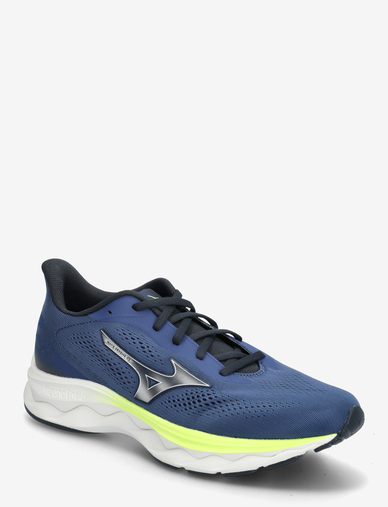 Mizuno - WAVE SERENE 2(M) - löparskor - estate blue/silver/lightning yellow - 0