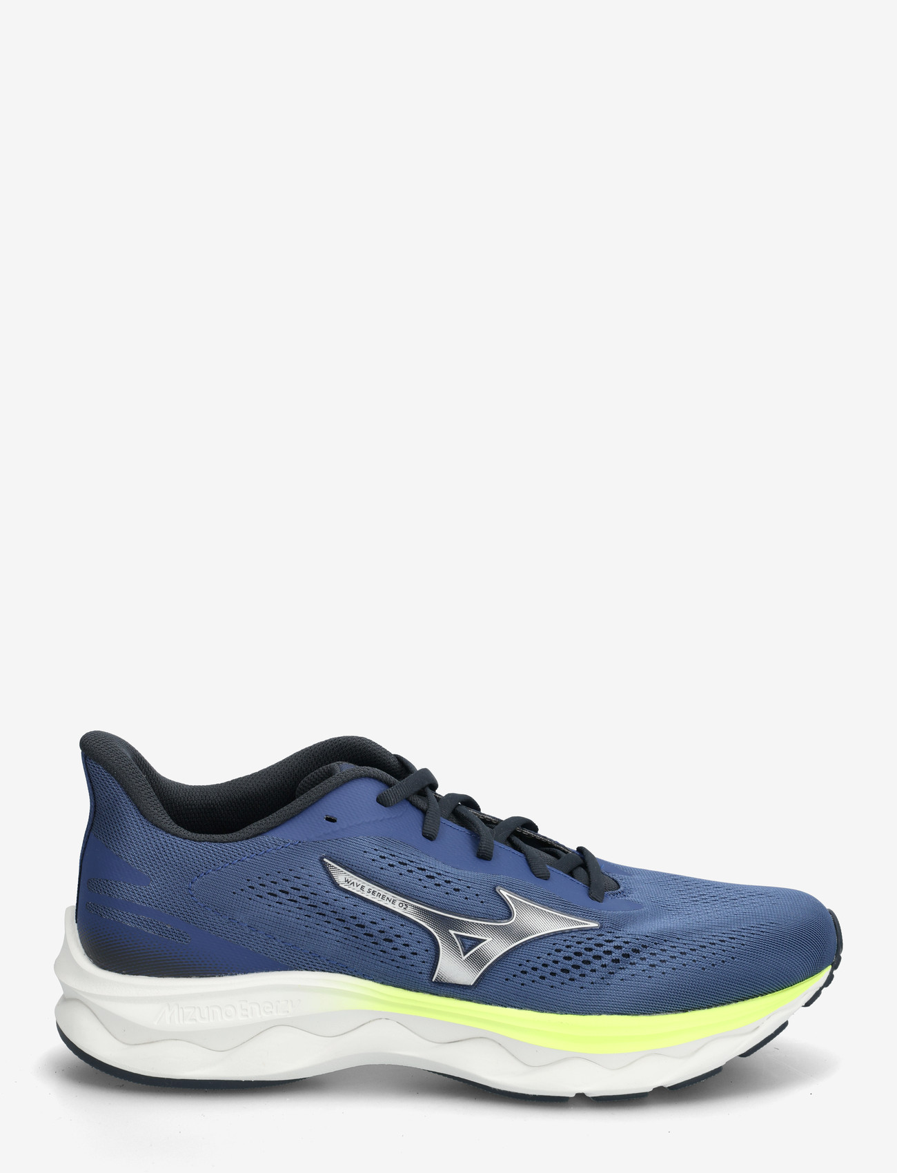 Mizuno - WAVE SERENE 2(M) - löparskor - estate blue/silver/lightning yellow - 1