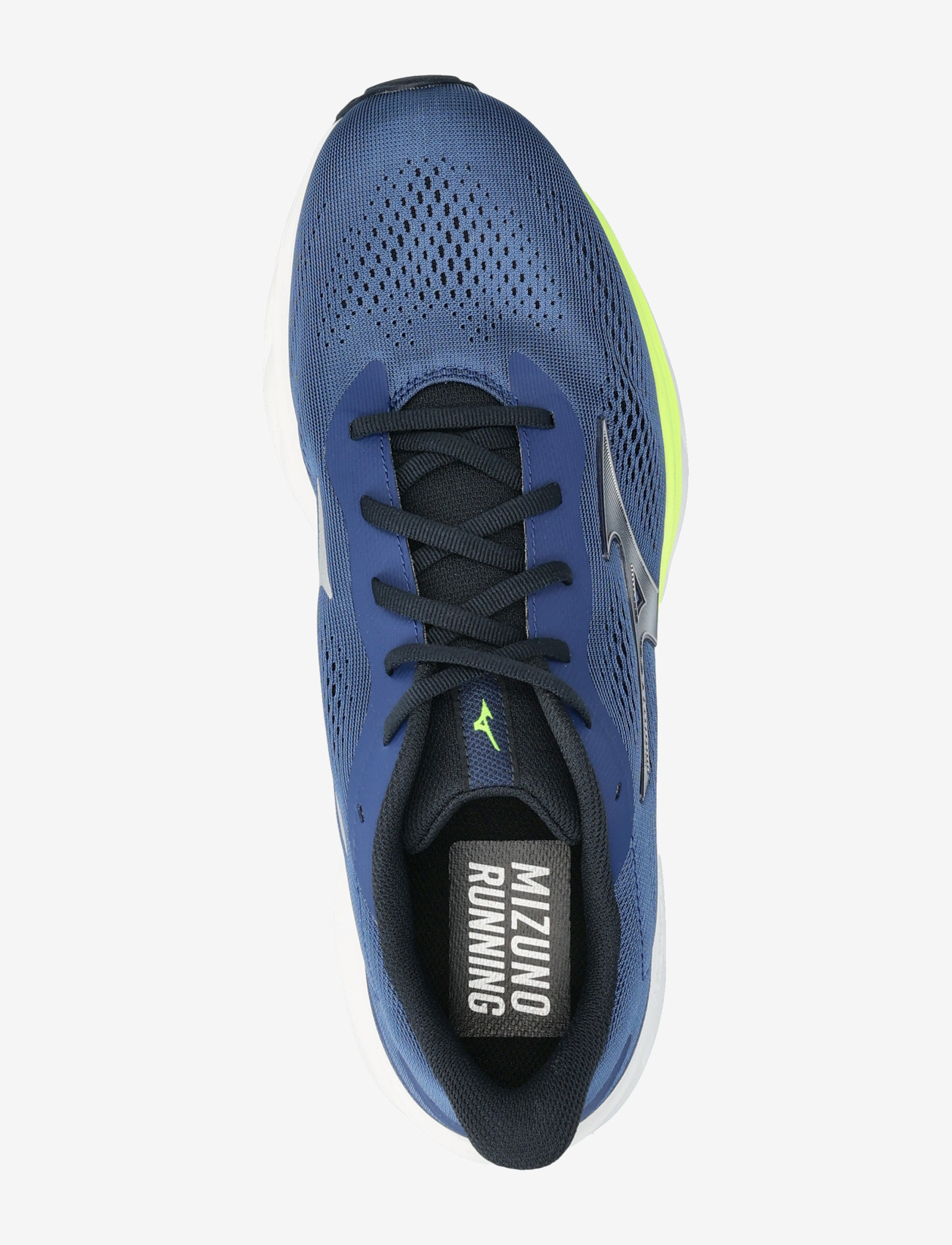 Mizuno - WAVE SERENE 2(M) - löparskor - estate blue/silver/lightning yellow - 3