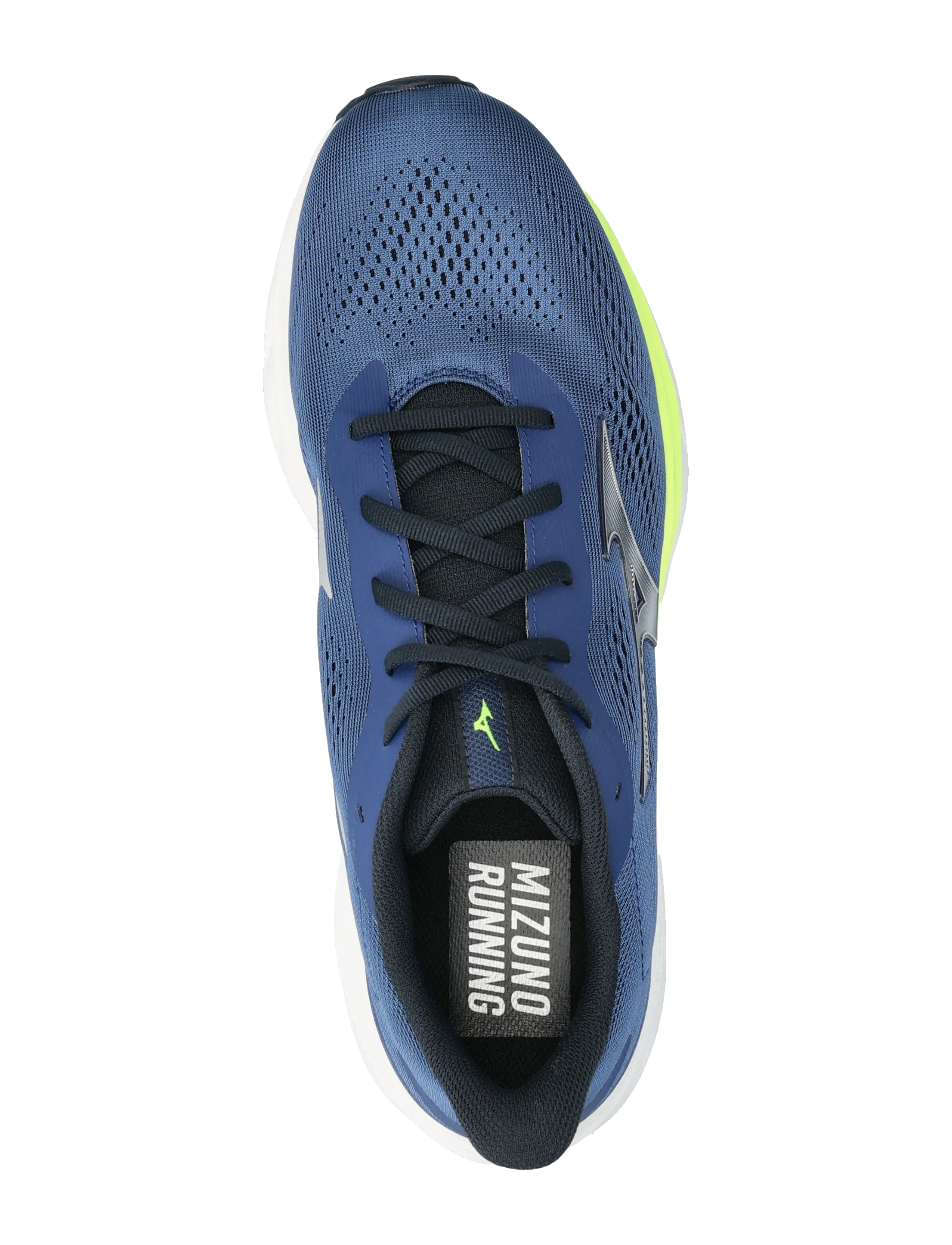 Mizuno - WAVE SERENE 2(M) - chaussures de course - estate blue/silver/lightning yellow - 3