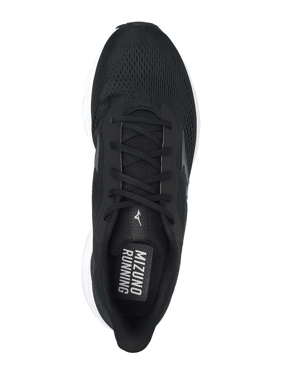 Mizuno - WAVE SERENE 2(M) - skriešanas apavi - black/iron gate/quiet shade - 3