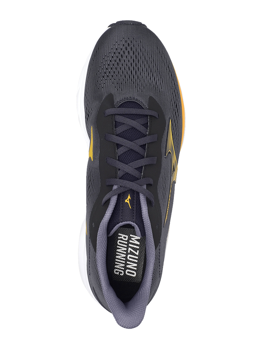 Mizuno - WAVE SERENE 2(M) - jooksujalatsid - baritone blue/citrus/odyssey gray - 3
