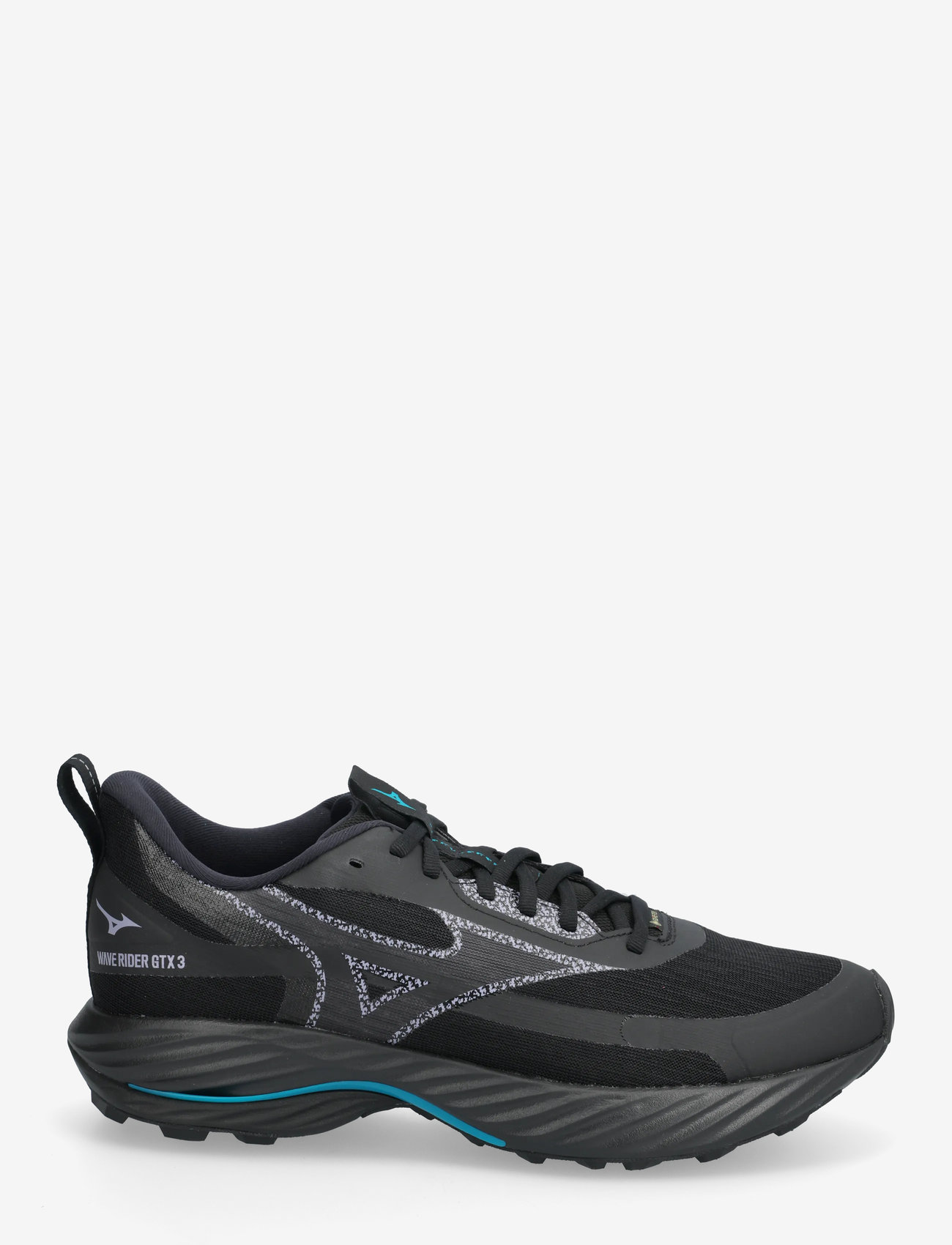 Mizuno - WAVE RIDER GTX 3(M) - løbesko - black sand/odyssey gray/capri breeze - 1