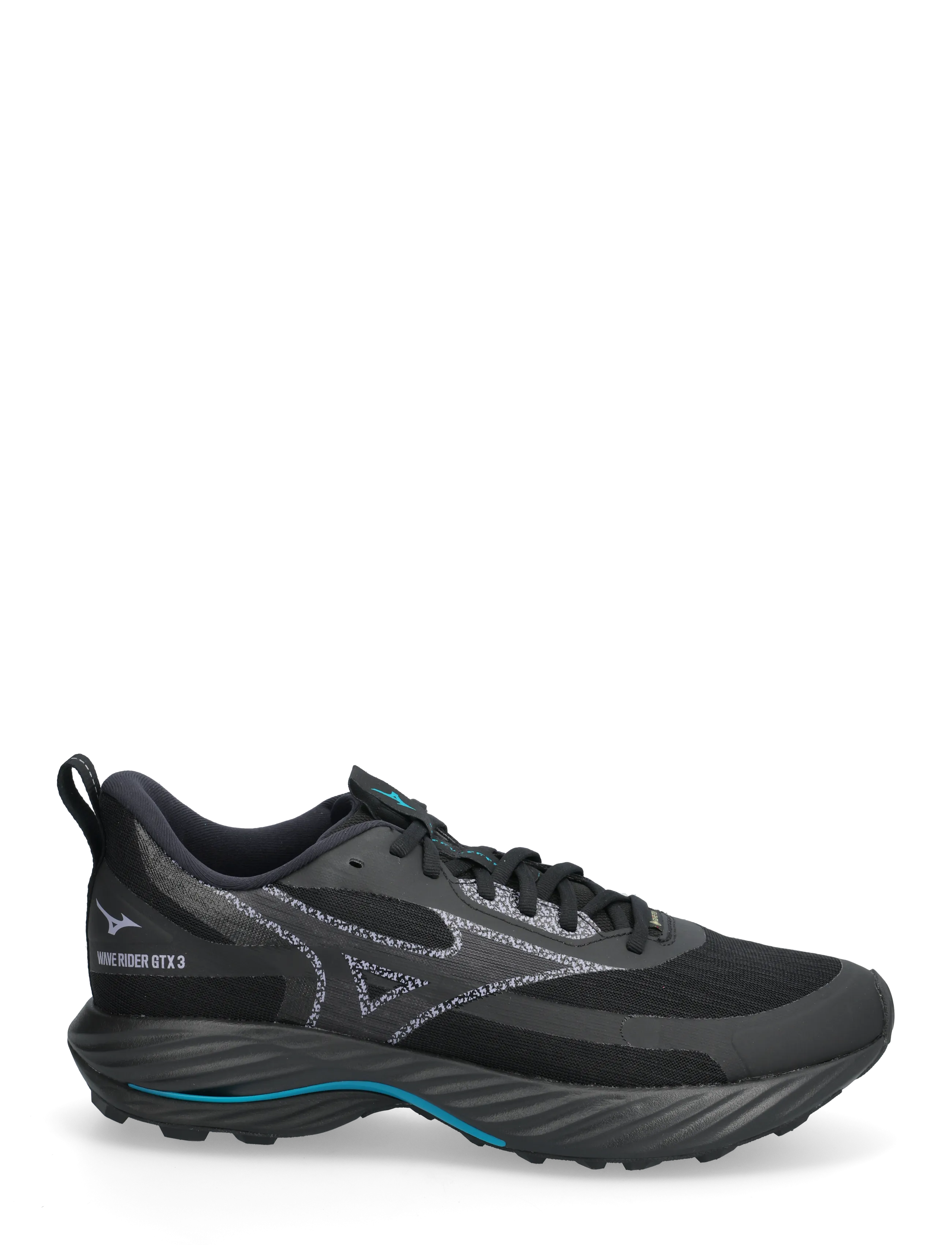 Mizuno - WAVE RIDER GTX 3(M) - running shoes - black sand/odyssey gray/capri breeze - 1