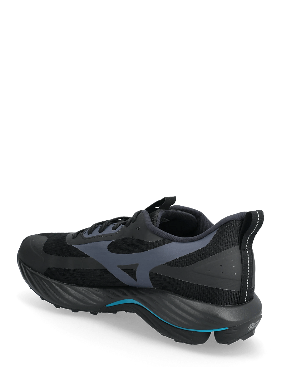 Mizuno - WAVE RIDER GTX 3(M) - löparskor - black sand/odyssey gray/capri breeze - 2