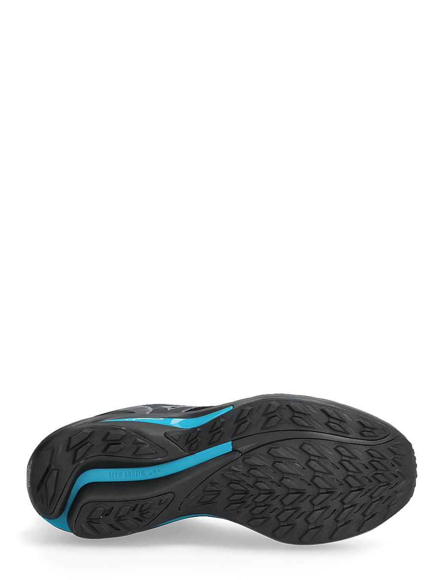 Mizuno - WAVE RIDER GTX 3(M) - löparskor - black sand/odyssey gray/capri breeze - 4
