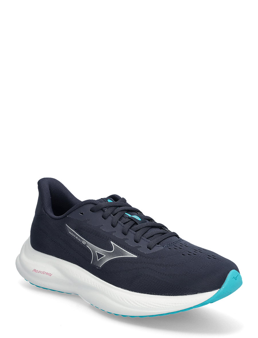 Mizuno - MIZUNO REVOLT 4 M - löparskor - baritone blue/silver/capri breeze - 0
