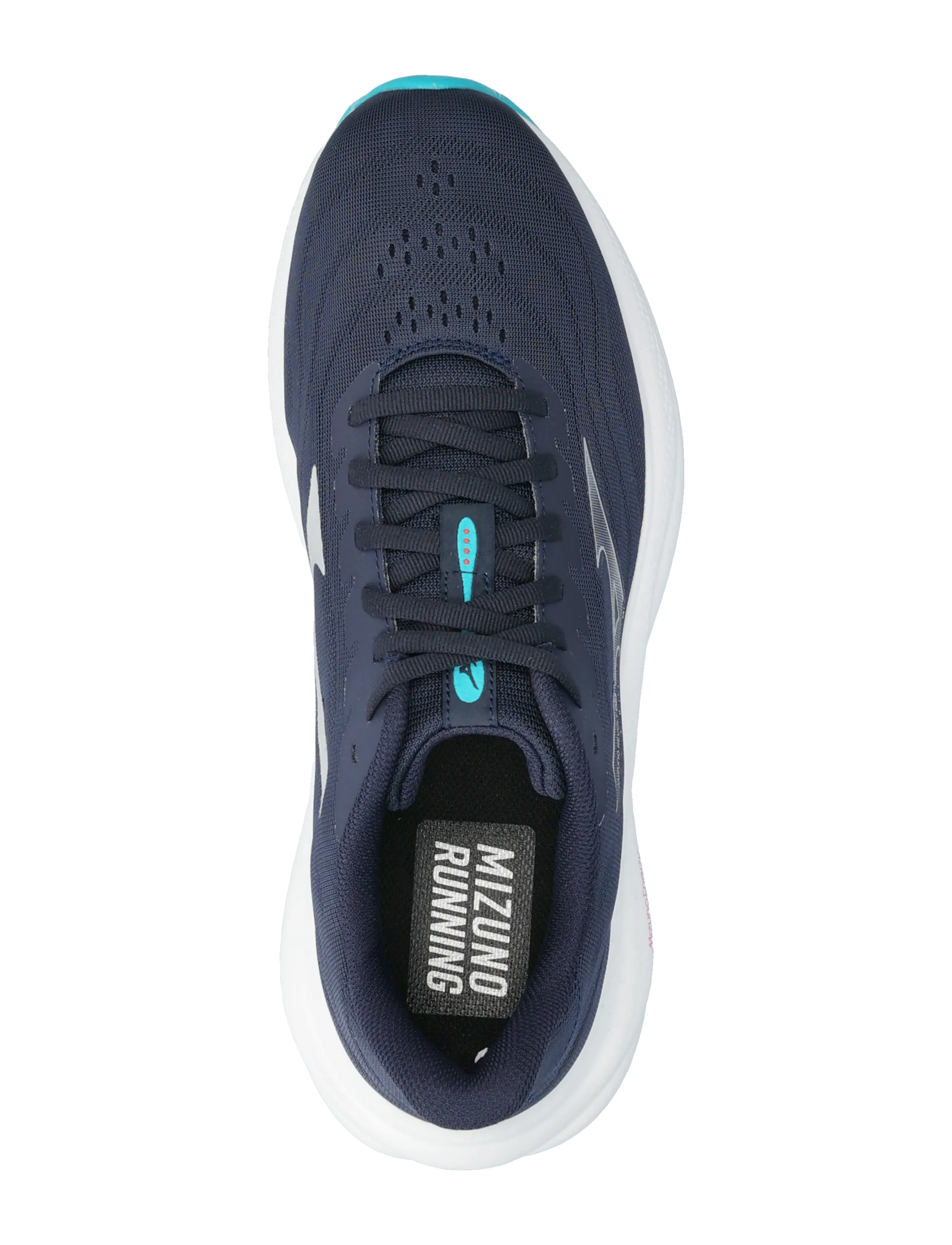 Mizuno - MIZUNO REVOLT 4 M - löparskor - baritone blue/silver/capri breeze - 3