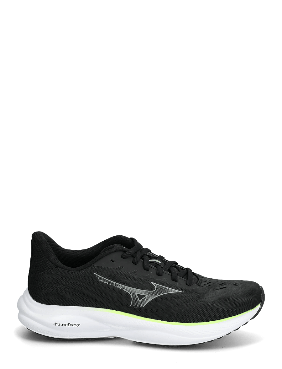 Mizuno - MIZUNO REVOLT 4 M - hlaupaskór - black/ultimate gray/glowing apple - 1