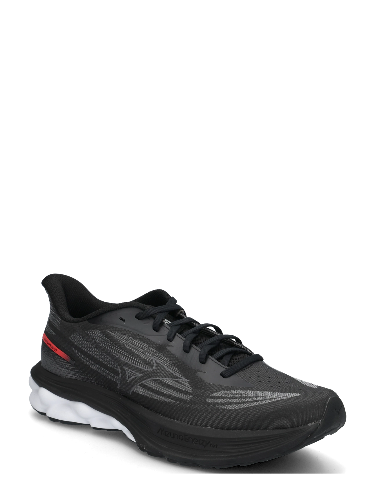 Mizuno WAVE SKYRISE 7(M) - Laufschuhe - BLACK/IRON GATE/TOMATO PUREE / black