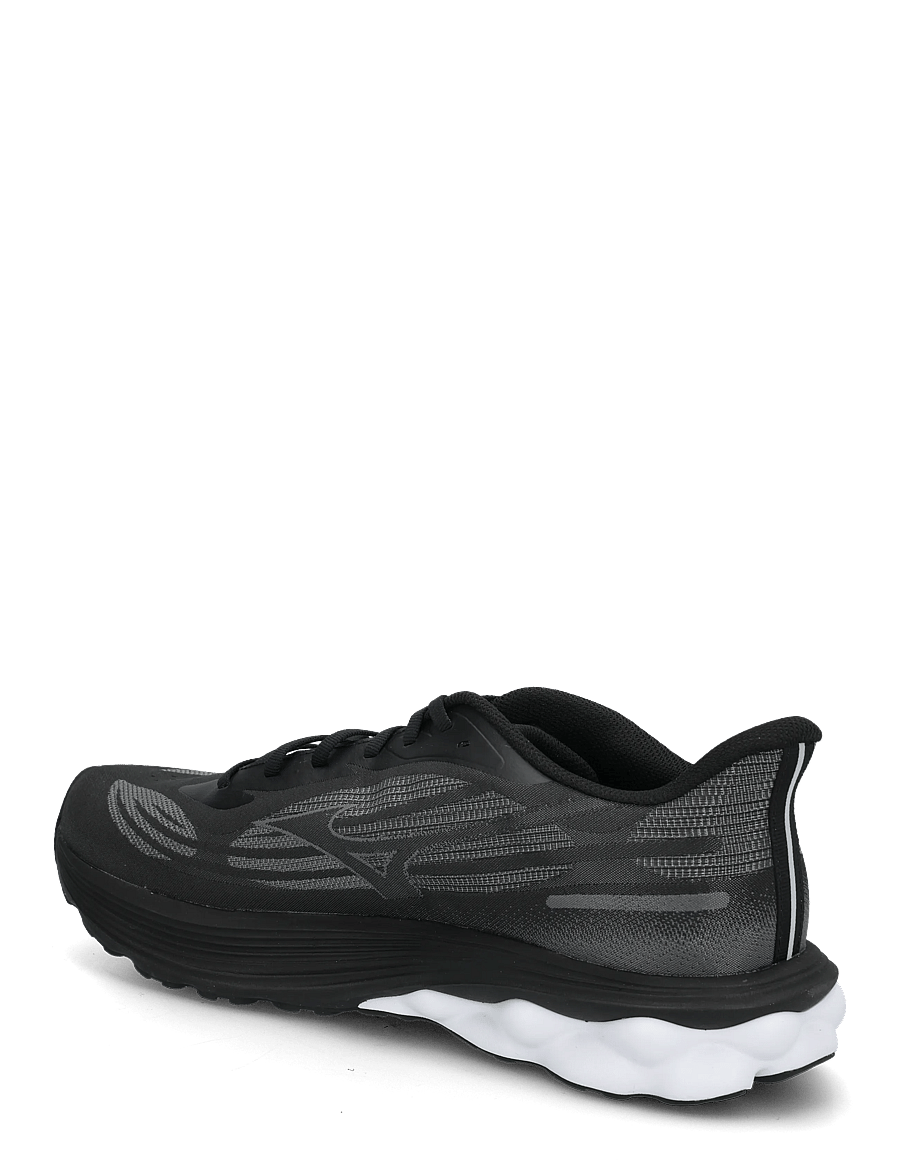 Mizuno - WAVE SKYRISE 7(M) - laufschuhe - black/iron gate/tomato puree - 1