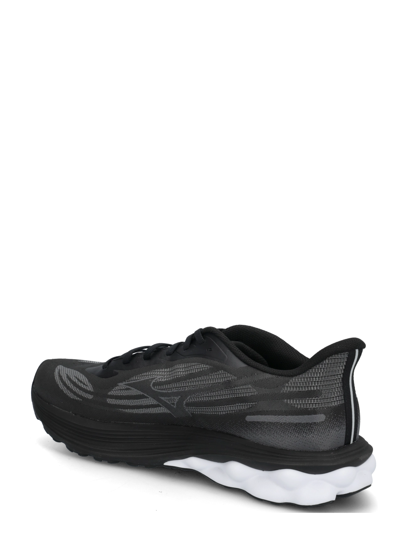 Mizuno - WAVE SKYRISE 7(M) - laufschuhe - black/iron gate/tomato puree - 1