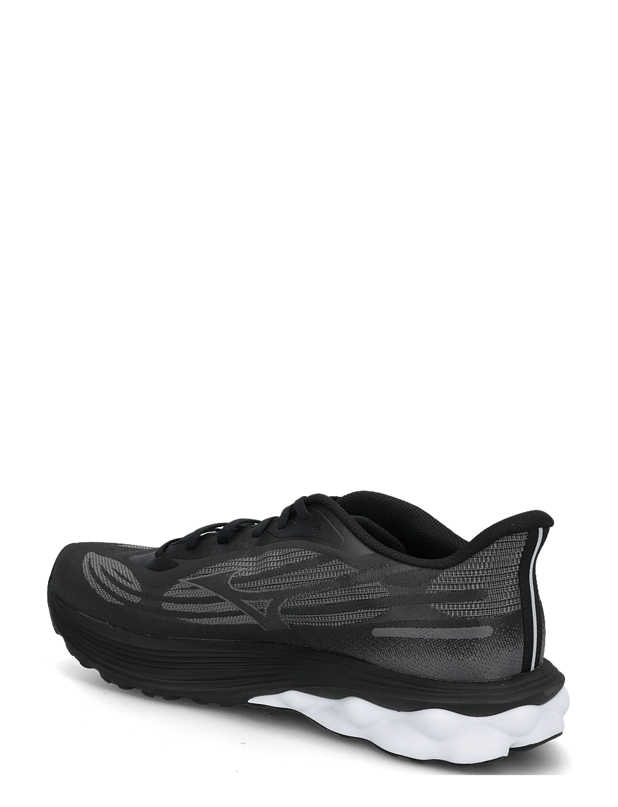 Mizuno - WAVE SKYRISE 7(M) - laufschuhe - black/iron gate/tomato puree - 1