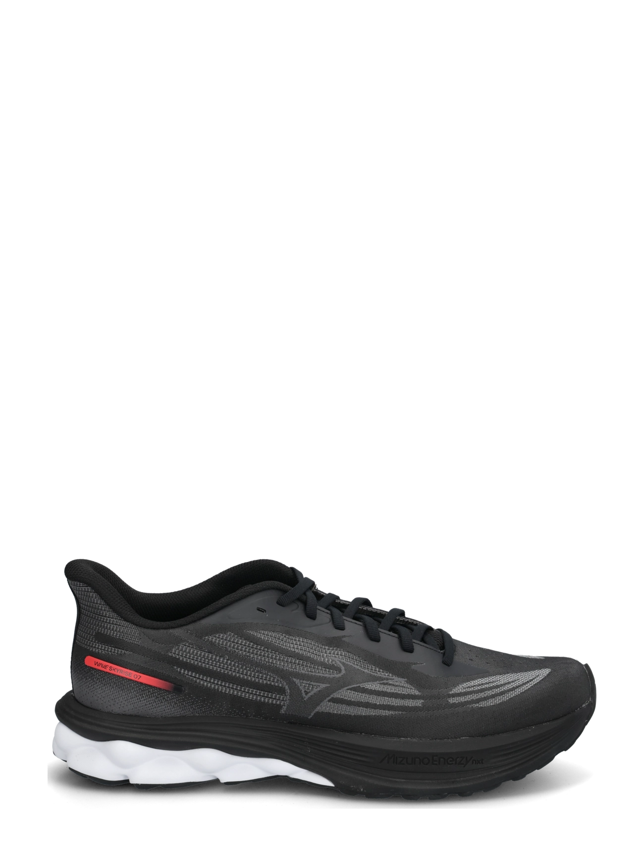 Mizuno - WAVE SKYRISE 7(M) - laufschuhe - black/iron gate/tomato puree - 2