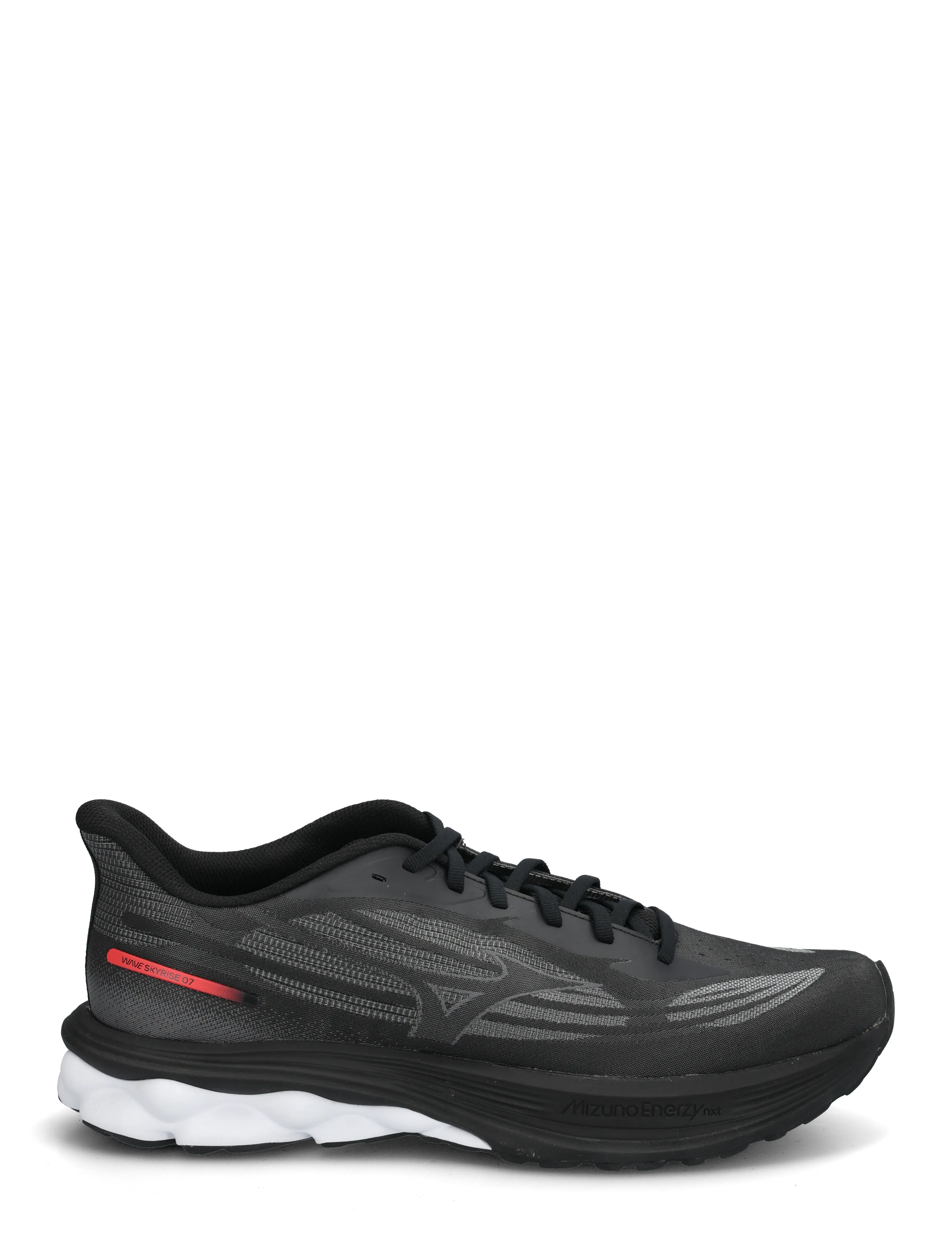 Mizuno - WAVE SKYRISE 7(M) - laufschuhe - black/iron gate/tomato puree - 2