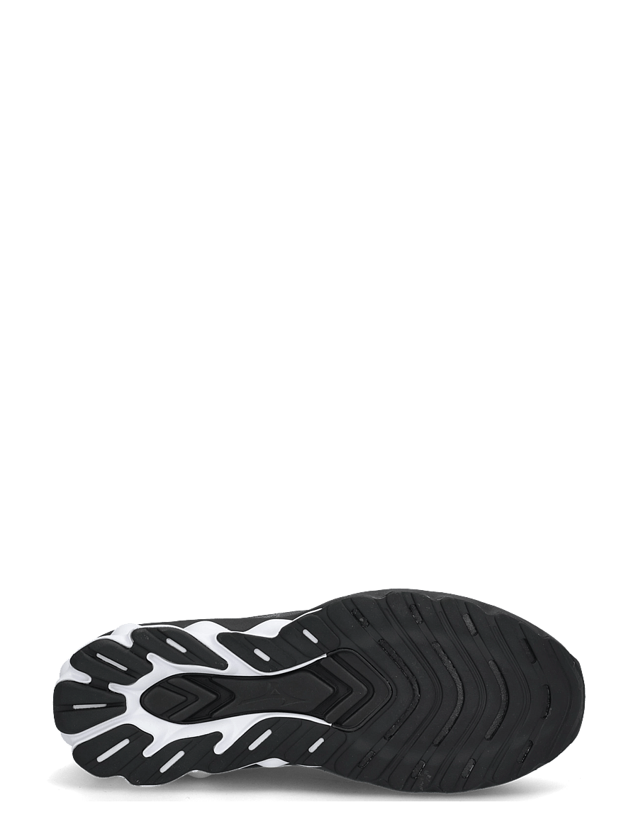 Mizuno - WAVE SKYRISE 7(M) - laufschuhe - black/iron gate/tomato puree - 4