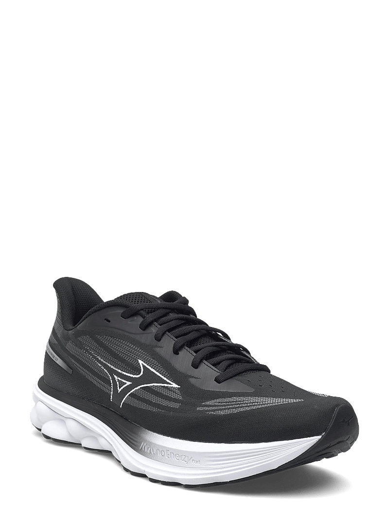 Mizuno - WAVE SKYRISE 7(M) - løbesko - black/white/iron gate - 0