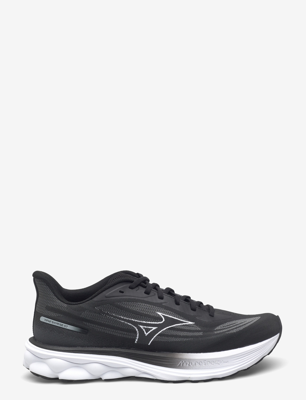Mizuno - WAVE SKYRISE 7(M) - loopschoenen - black/white/iron gate - 1