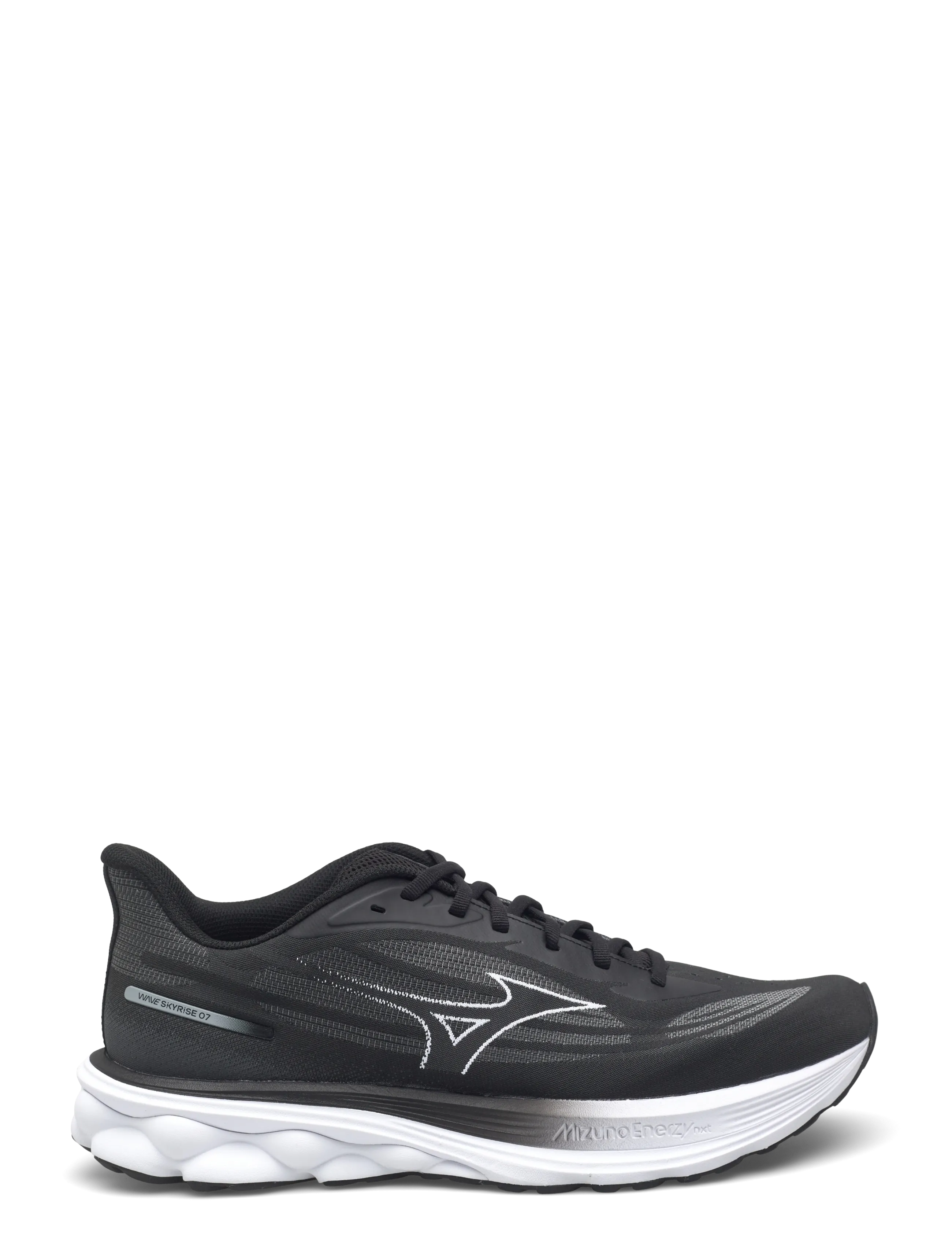 Mizuno - WAVE SKYRISE 7(M) - hlaupaskór - black/white/iron gate - 1