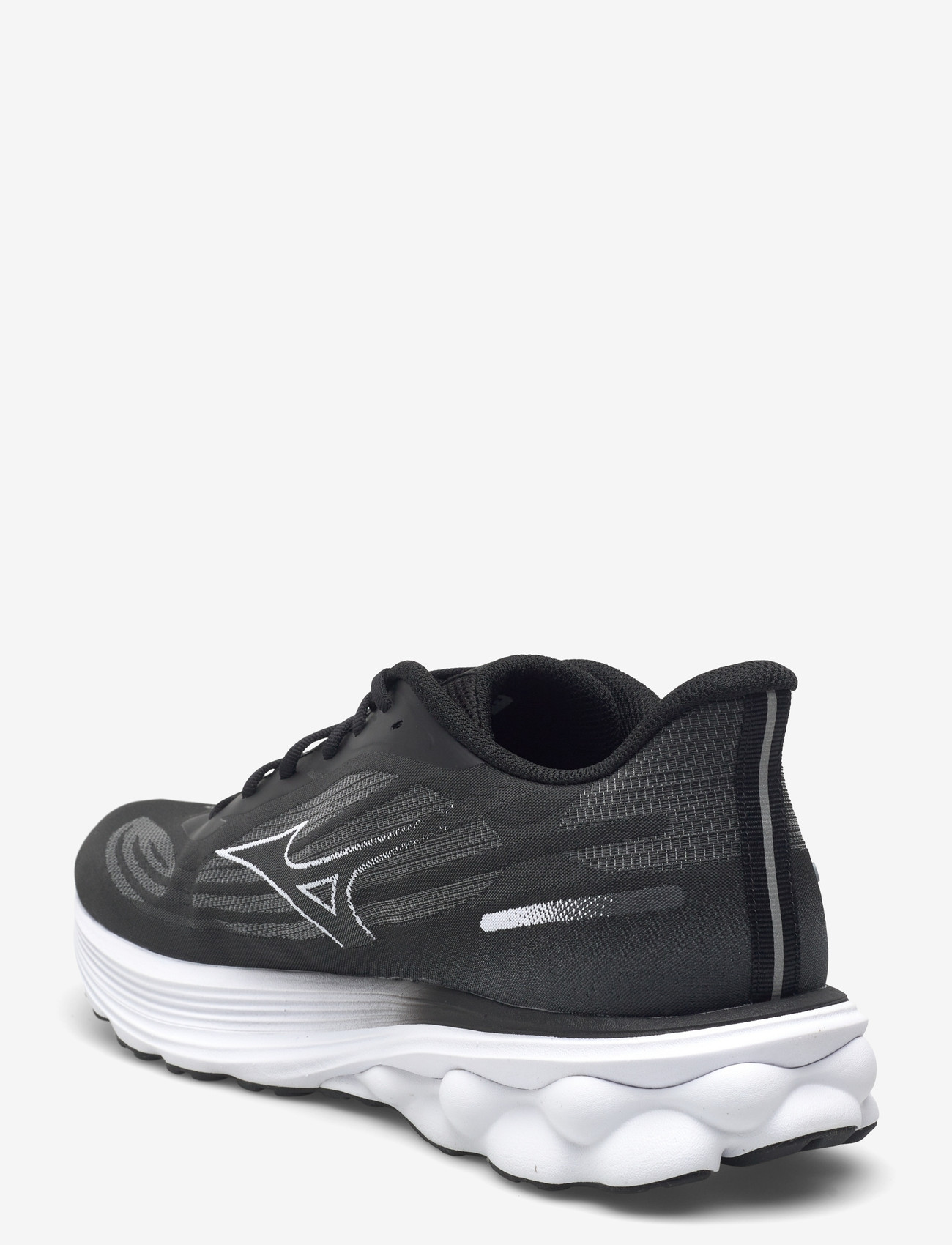 Mizuno - WAVE SKYRISE 7(M) - loopschoenen - black/white/iron gate - 2