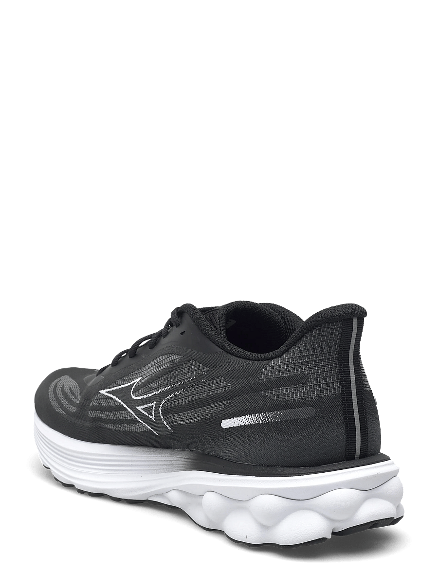 Mizuno - WAVE SKYRISE 7(M) - jooksujalatsid - black/white/iron gate - 2