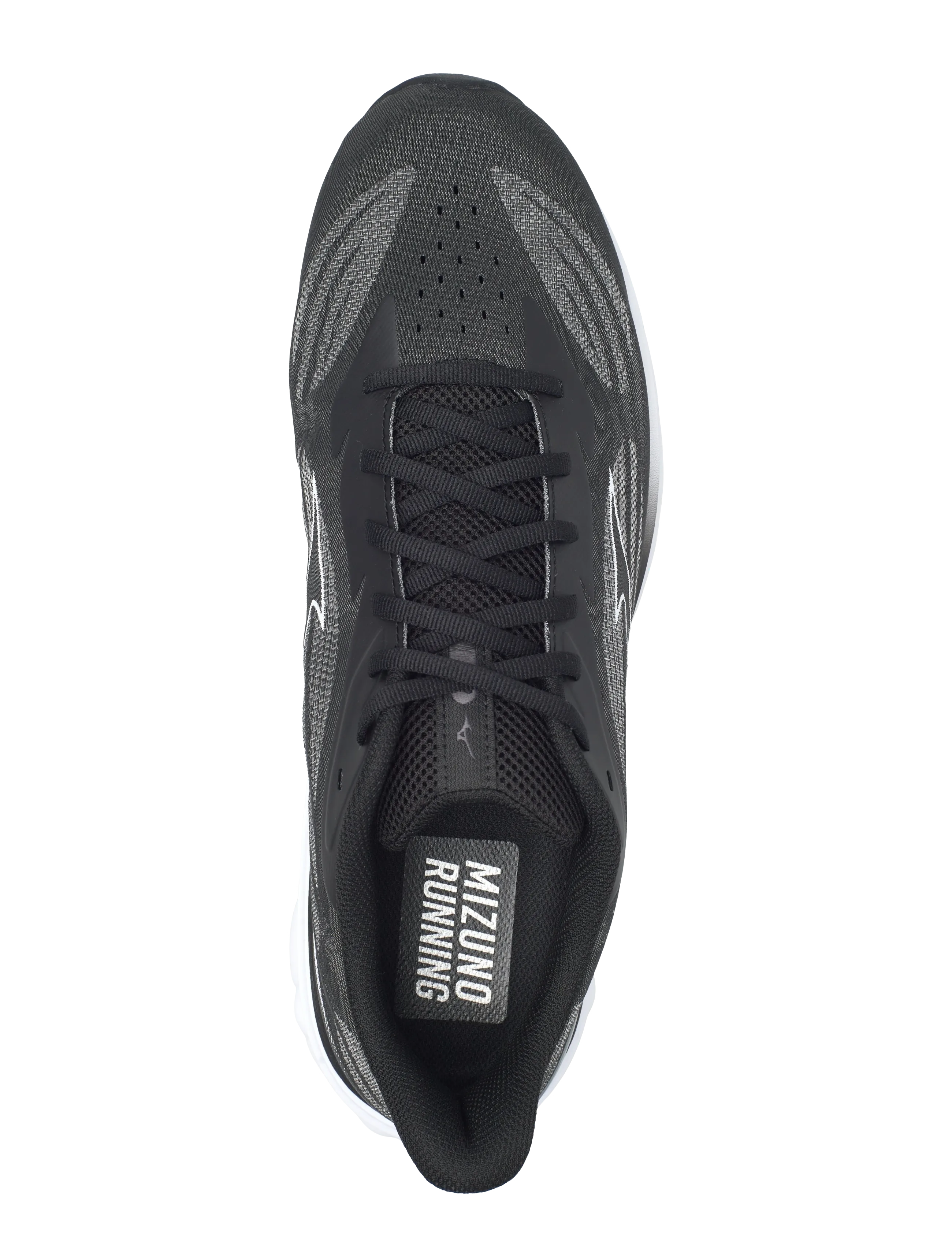 Mizuno - WAVE SKYRISE 7(M) - hlaupaskór - black/white/iron gate - 3