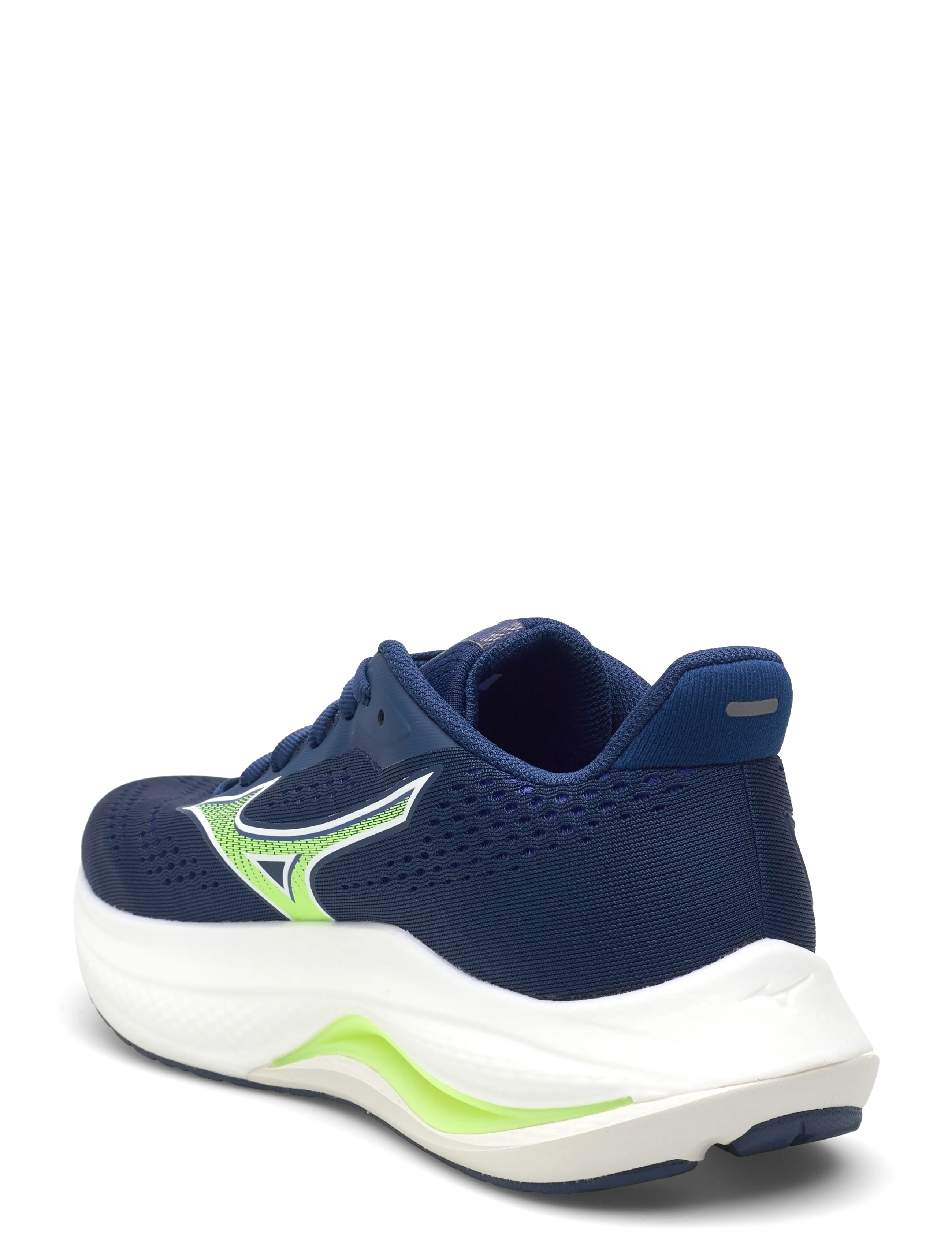 Mizuno - WAVE INSPIRE 22(M) - running shoes - estate blue/lightning yellow/lightning yellow - 3