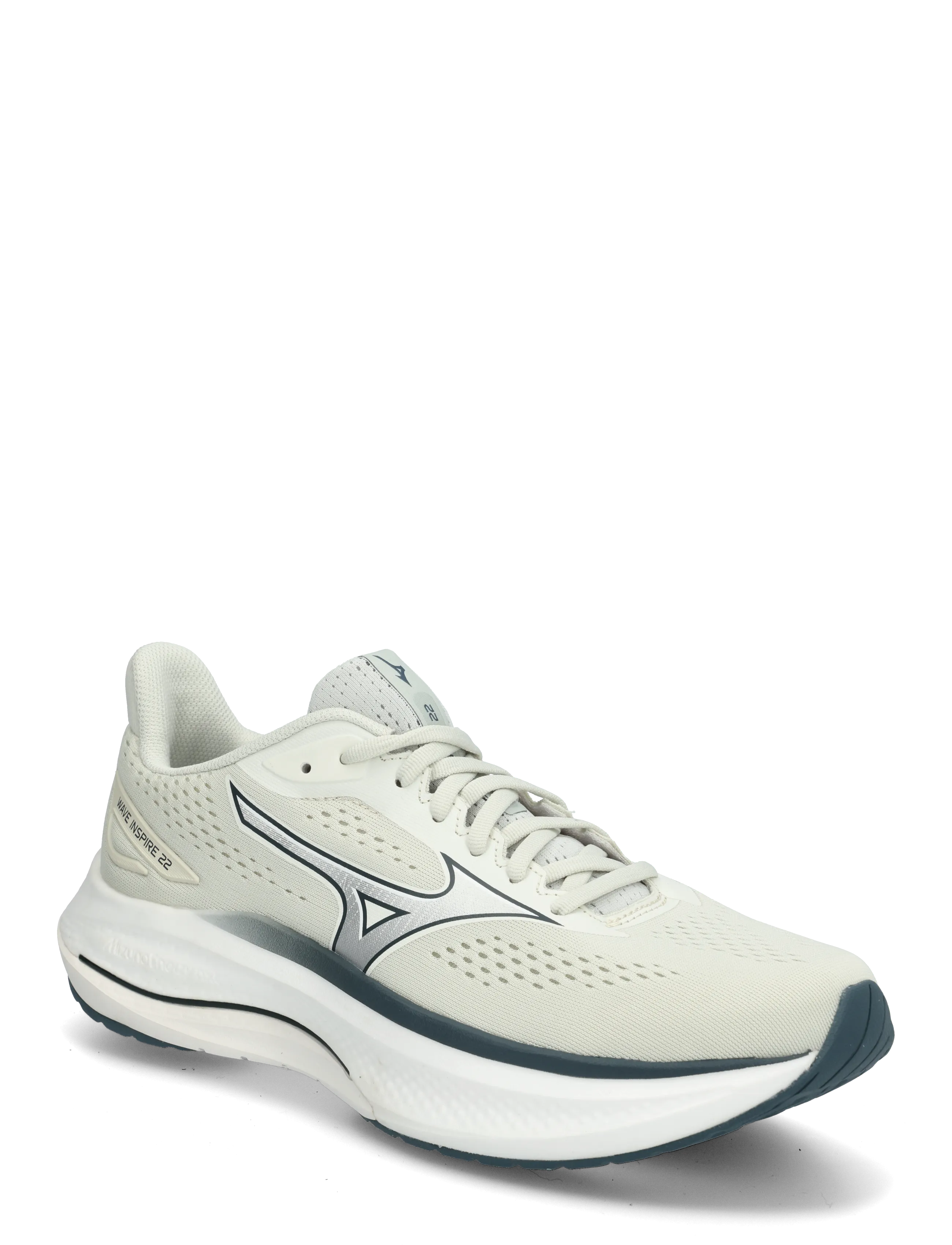 Mizuno Wave Inspire 22(M), Mænd, Løbesko, Grå, Str: 46.5