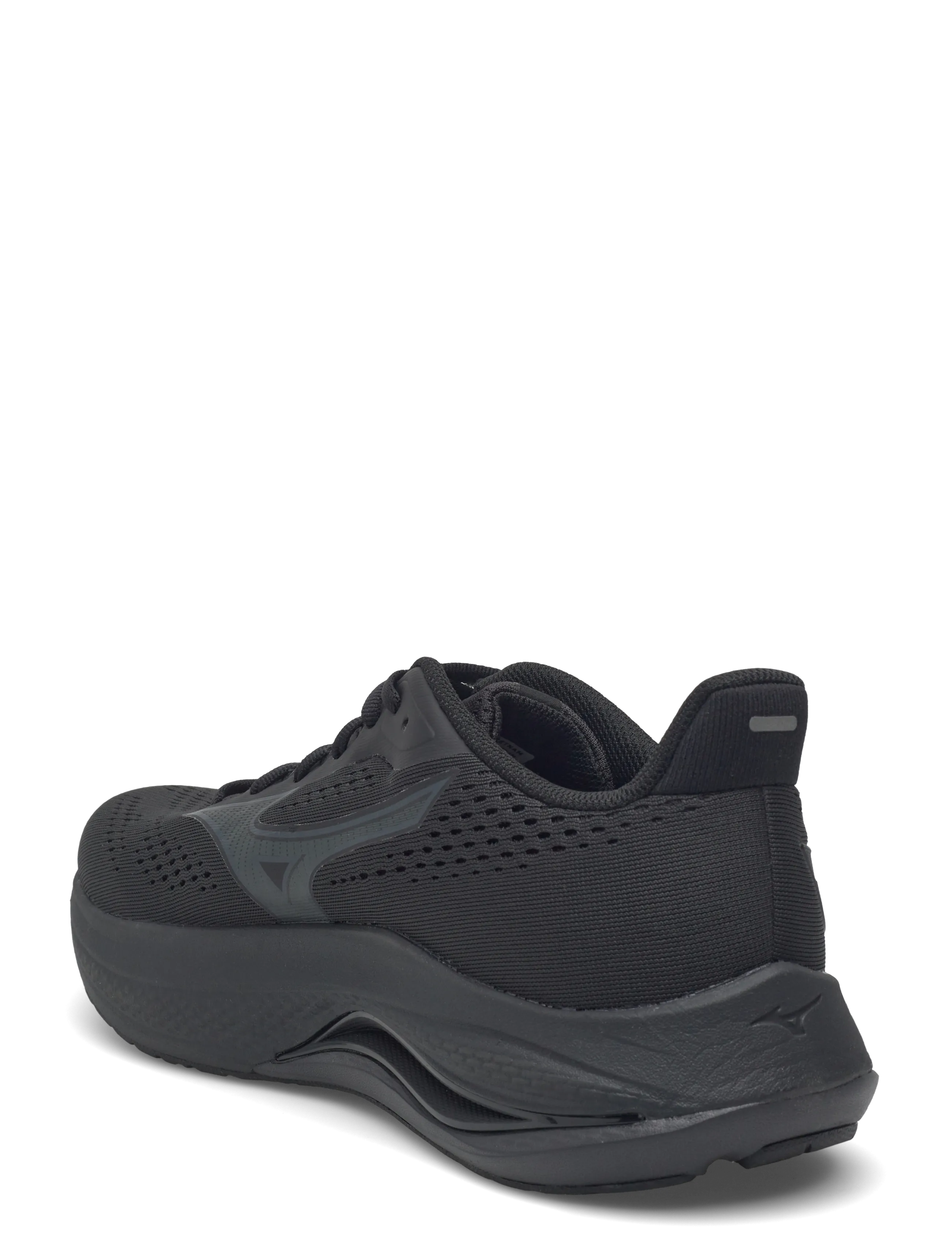 Mizuno - WAVE INSPIRE 22(M) - running shoes - black/black sand/black - 2