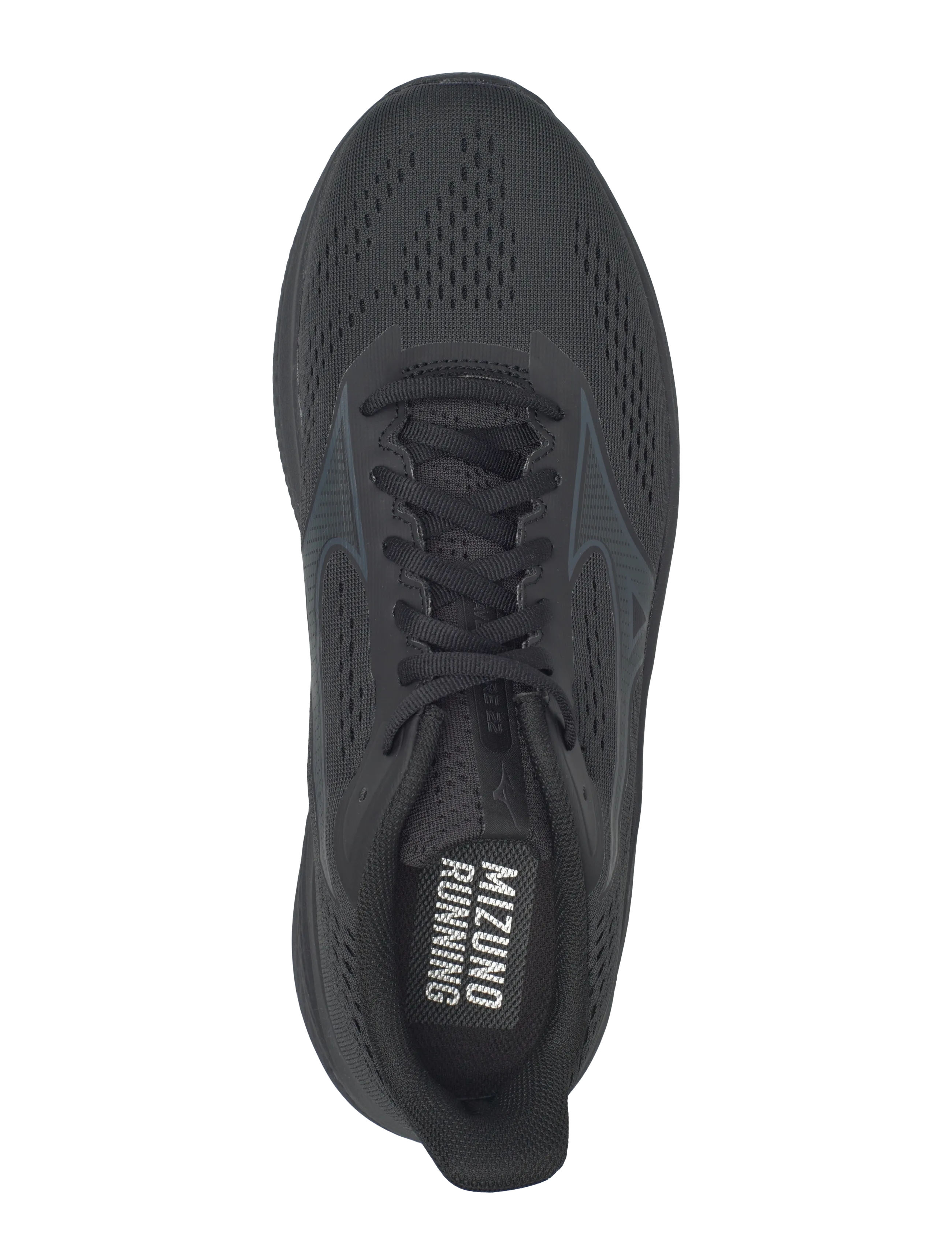 Mizuno - WAVE INSPIRE 22(M) - running shoes - black/black sand/black - 3